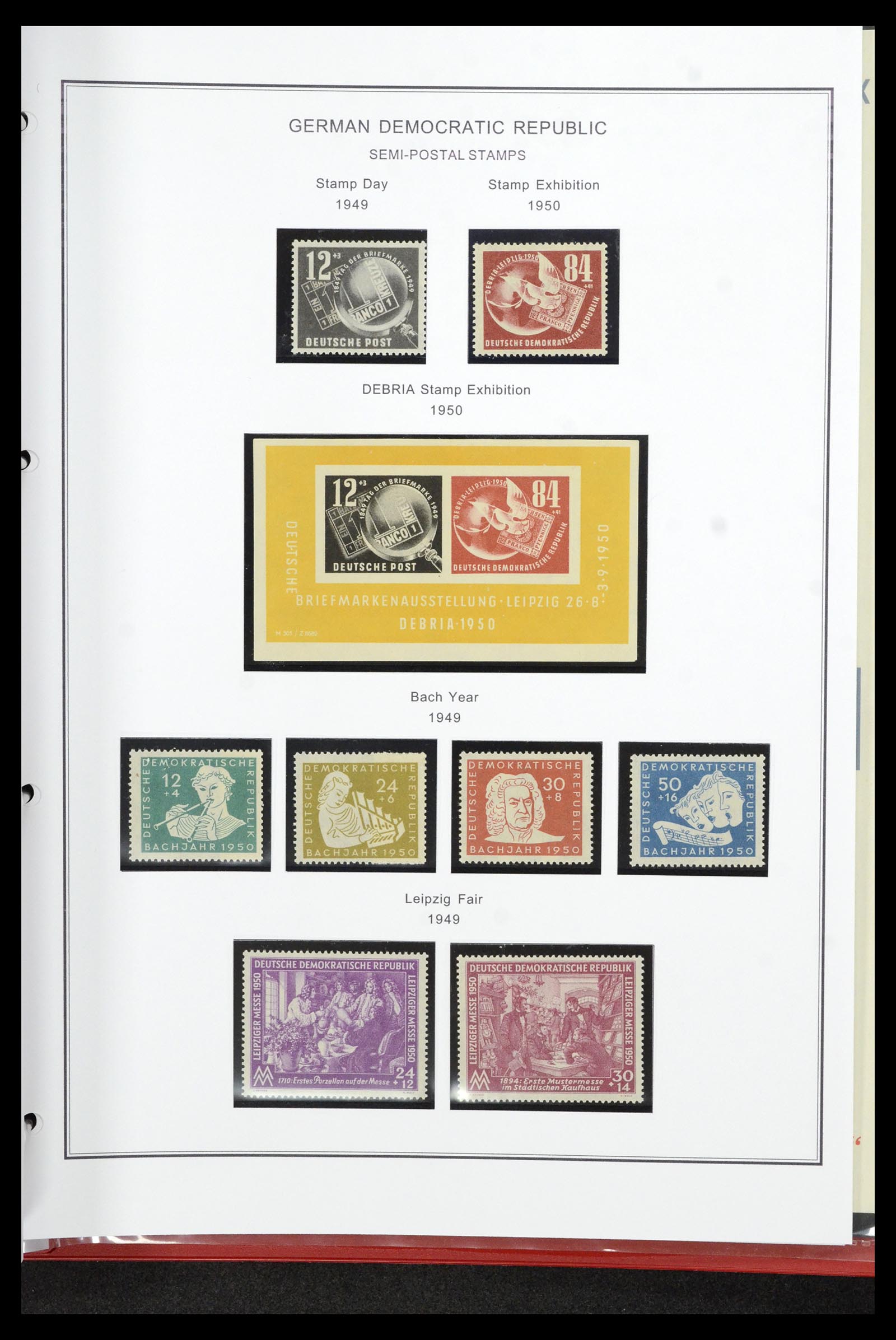 36998 108 - Postzegelverzameling 36998 DDR 1949-1990.