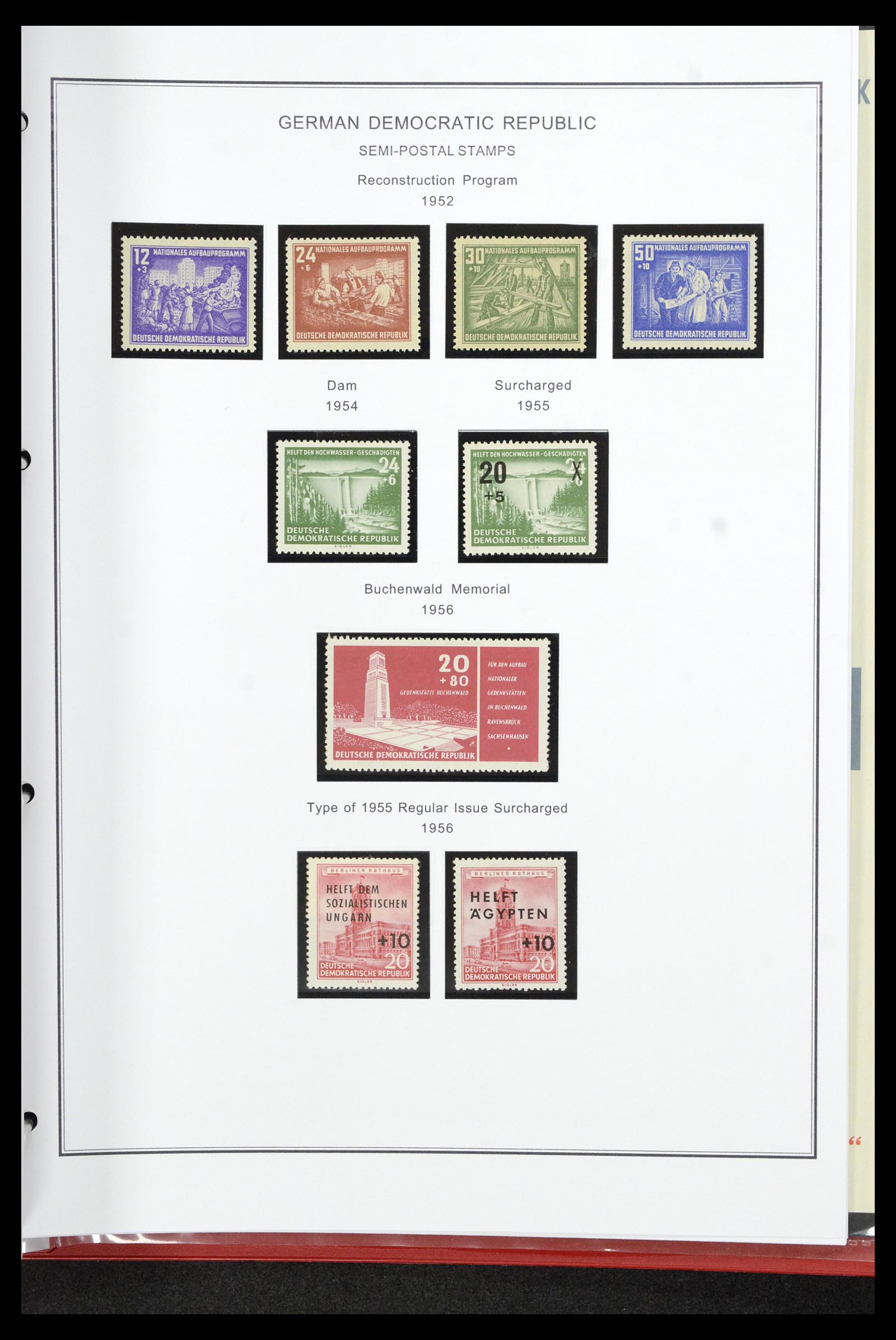 36998 109 - Postzegelverzameling 36998 DDR 1949-1990.
