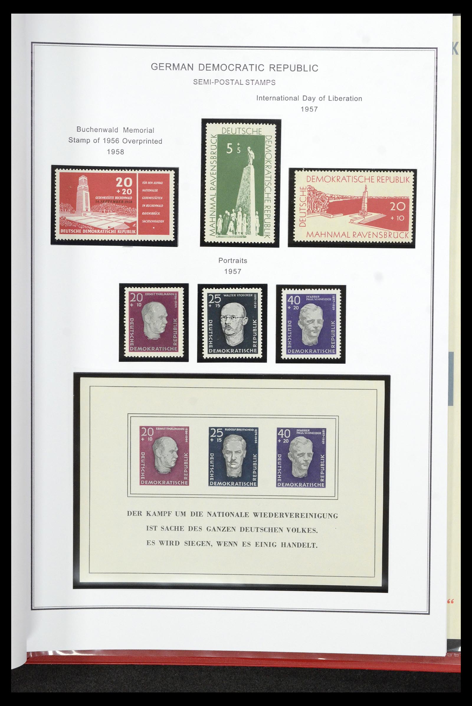 36998 110 - Postzegelverzameling 36998 DDR 1949-1990.
