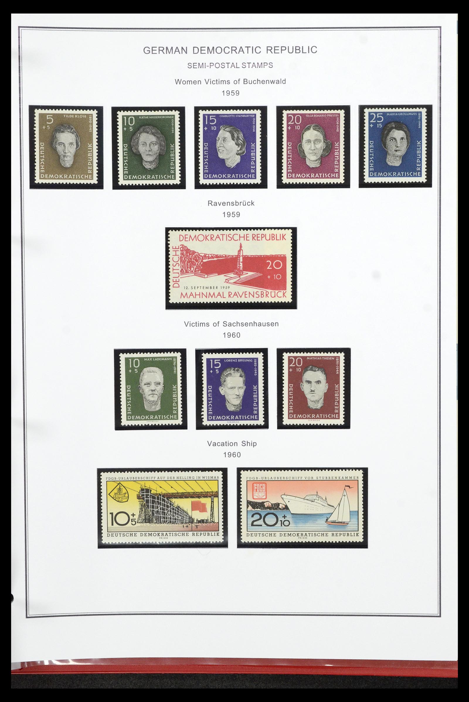 36998 112 - Postzegelverzameling 36998 DDR 1949-1990.