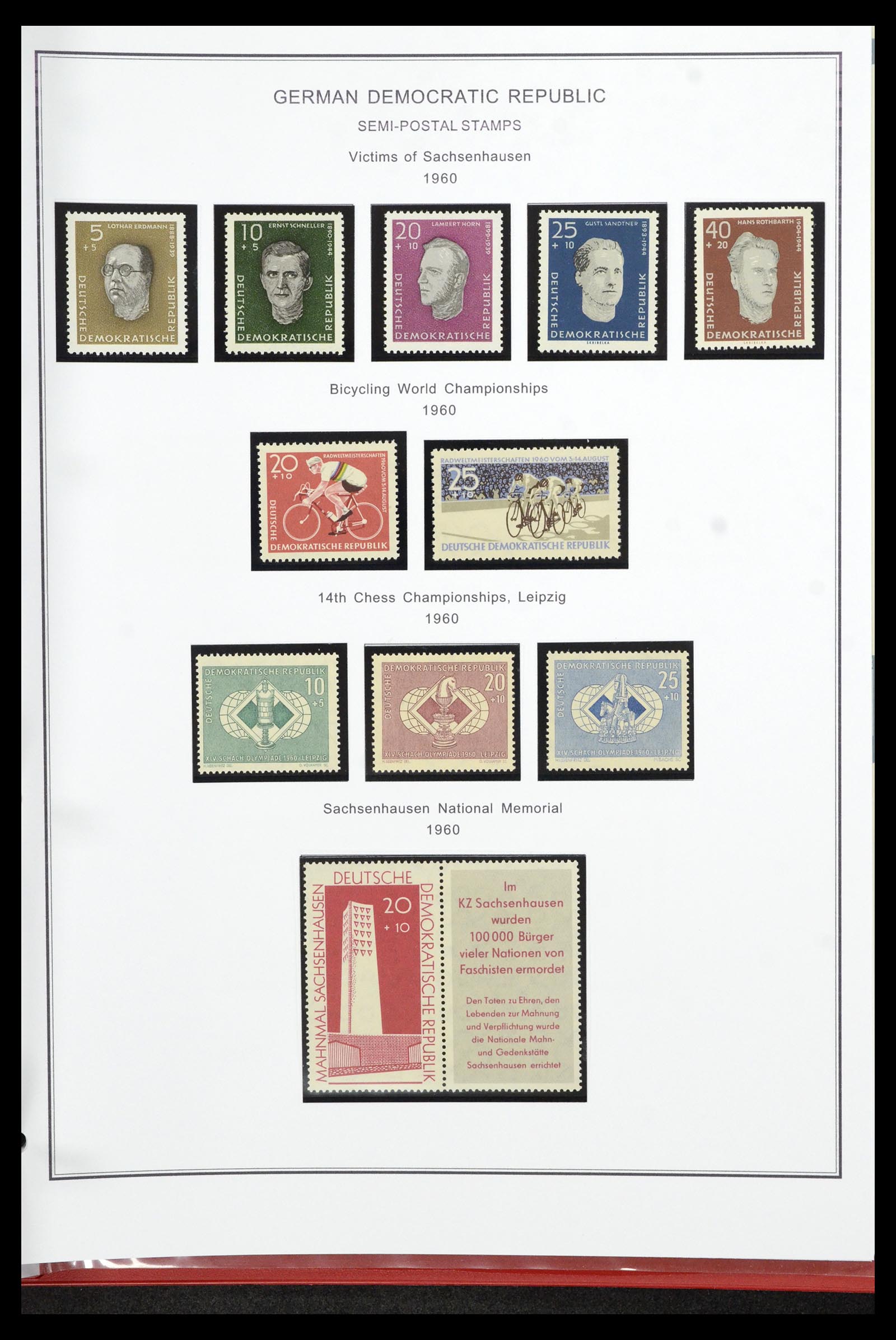 36998 113 - Postzegelverzameling 36998 DDR 1949-1990.