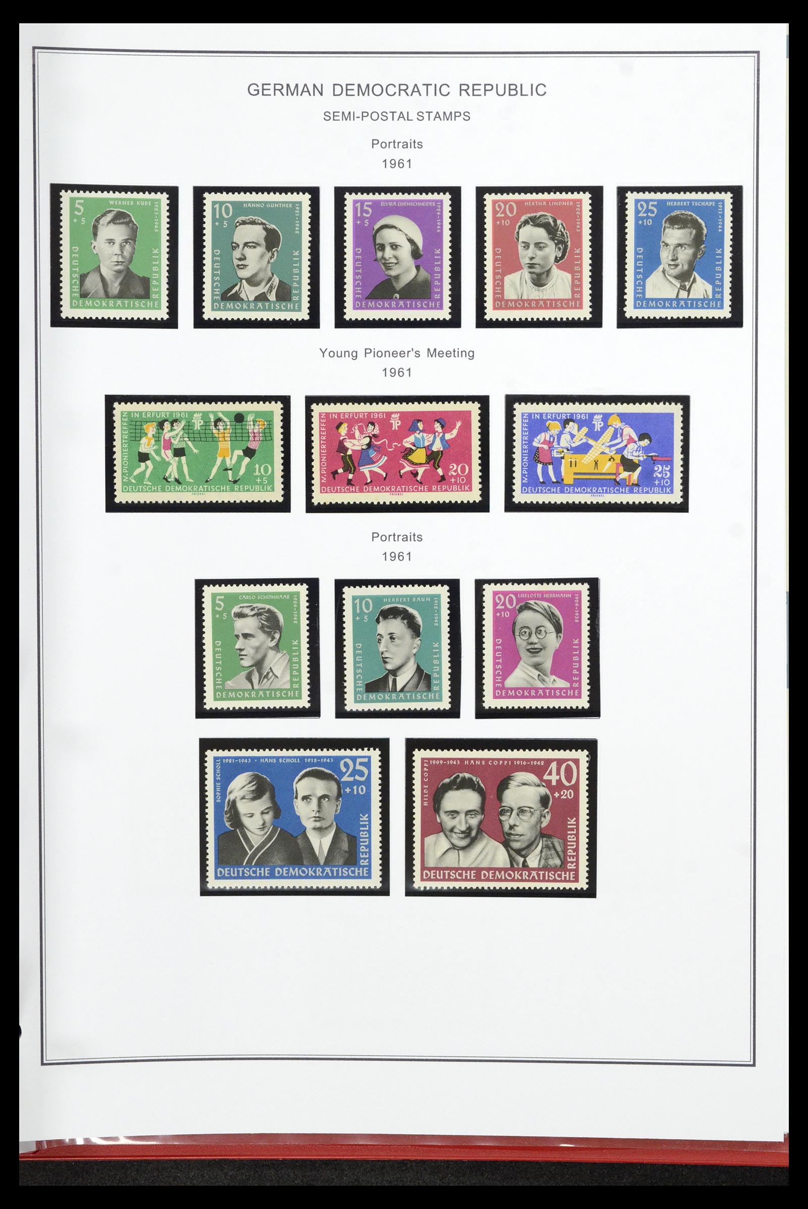 36998 114 - Postzegelverzameling 36998 DDR 1949-1990.