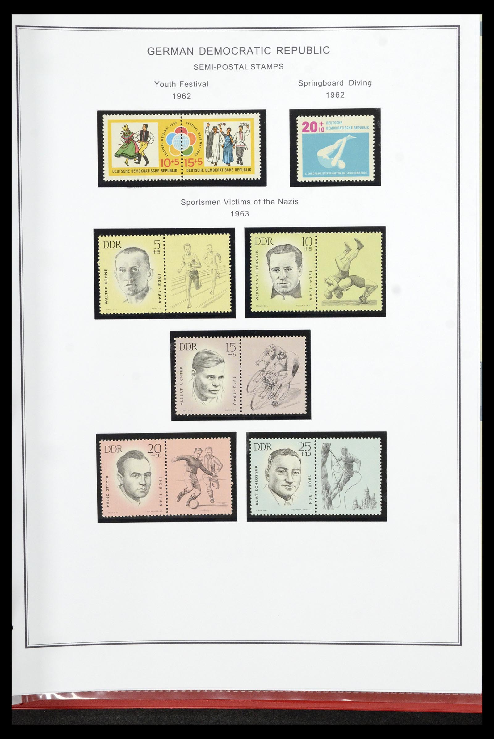 36998 116 - Postzegelverzameling 36998 DDR 1949-1990.