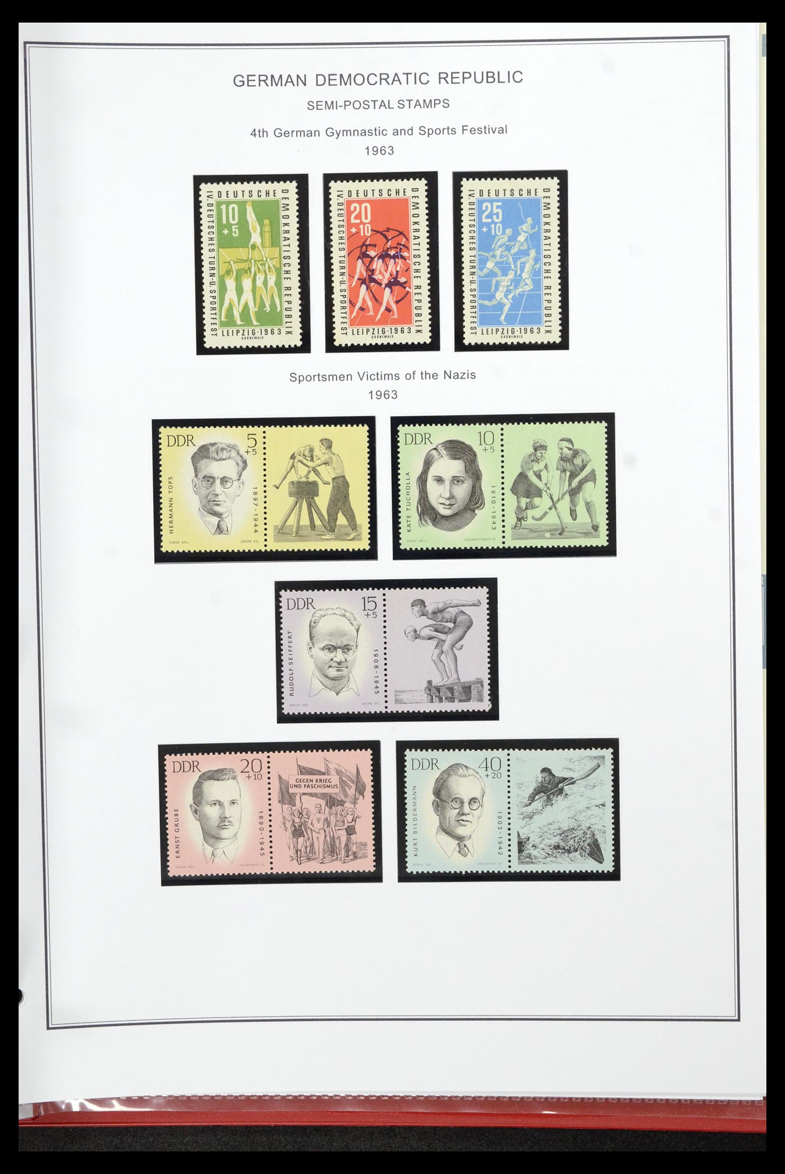 36998 117 - Postzegelverzameling 36998 DDR 1949-1990.