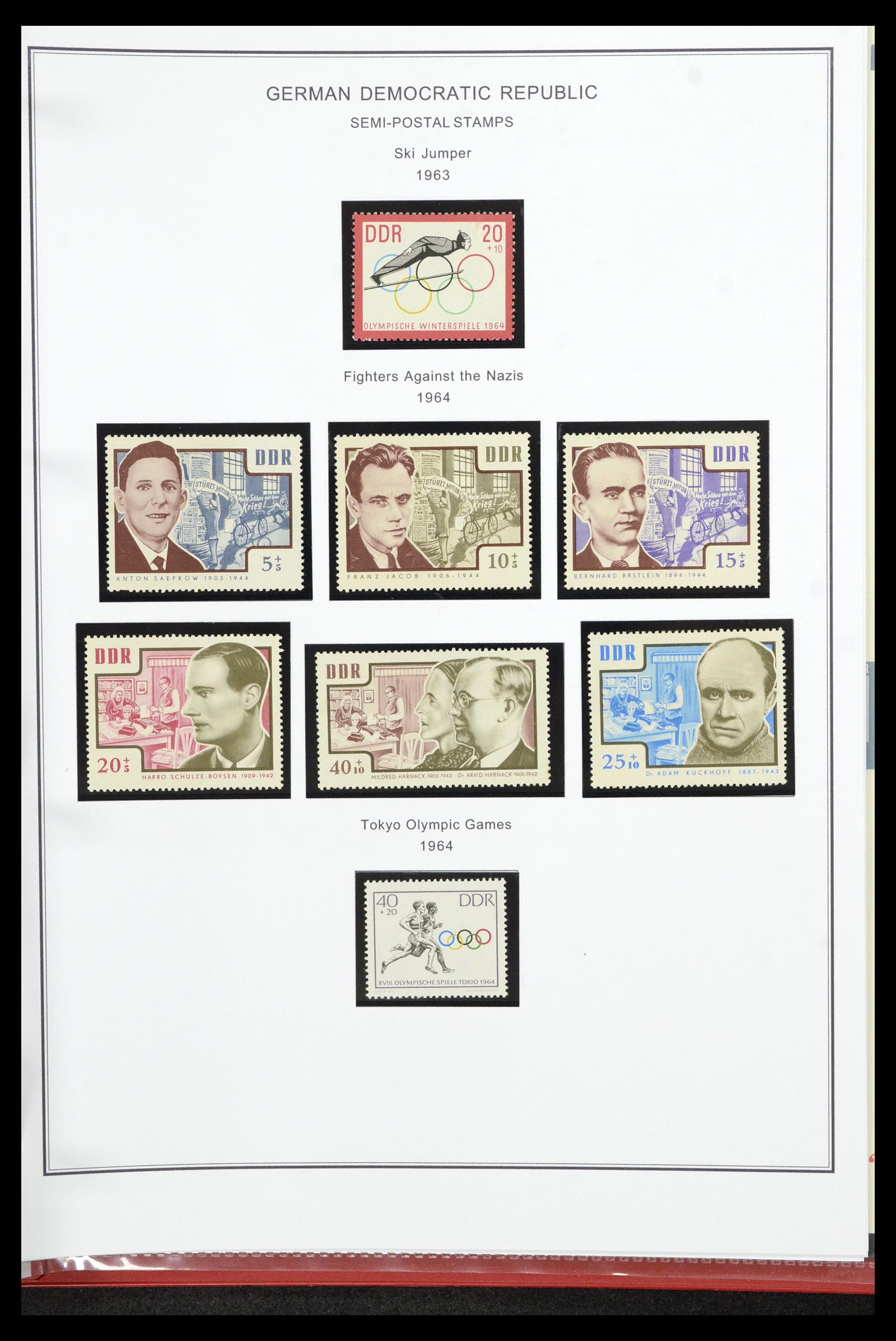 36998 118 - Postzegelverzameling 36998 DDR 1949-1990.