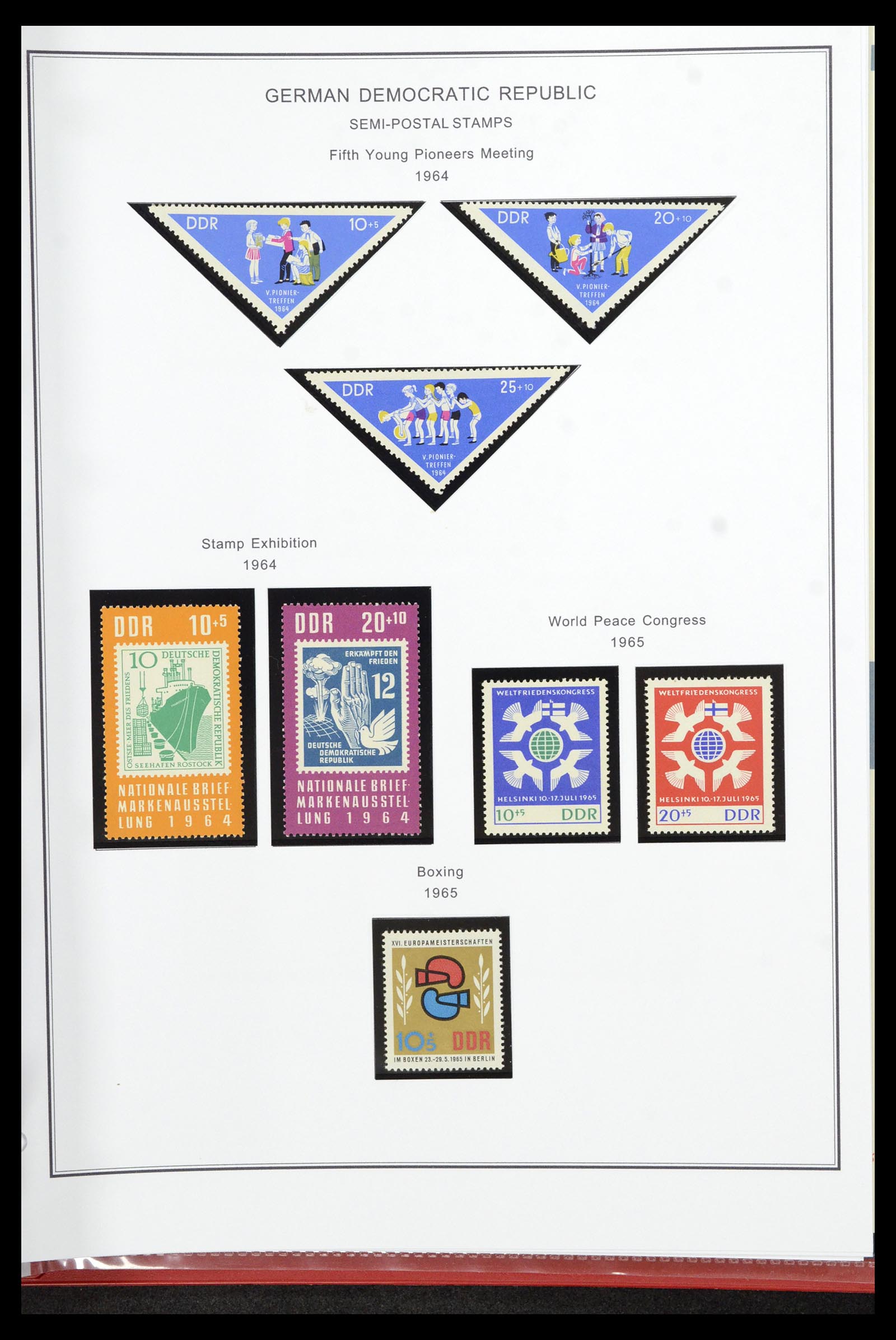 36998 119 - Postzegelverzameling 36998 DDR 1949-1990.
