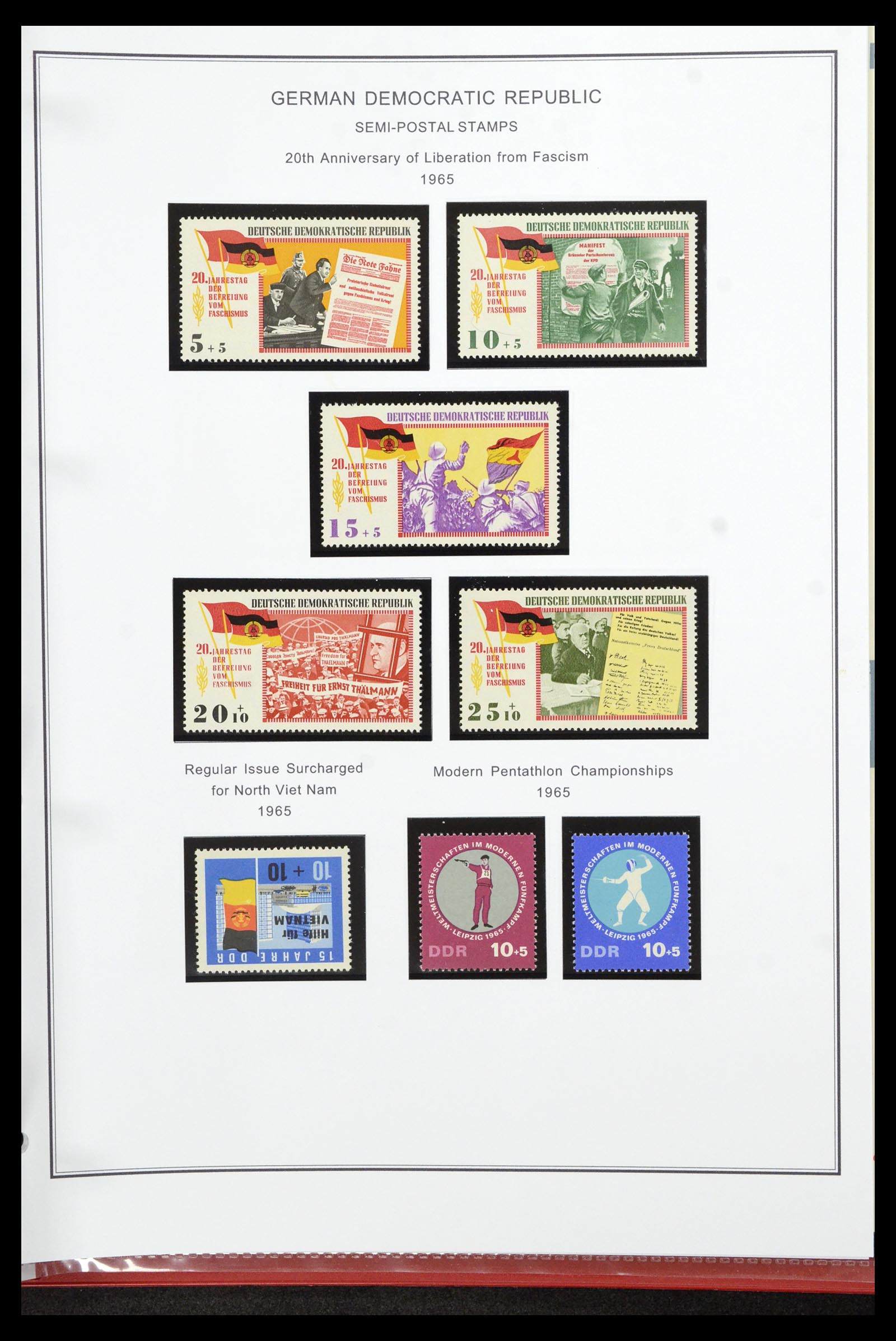 36998 120 - Postzegelverzameling 36998 DDR 1949-1990.