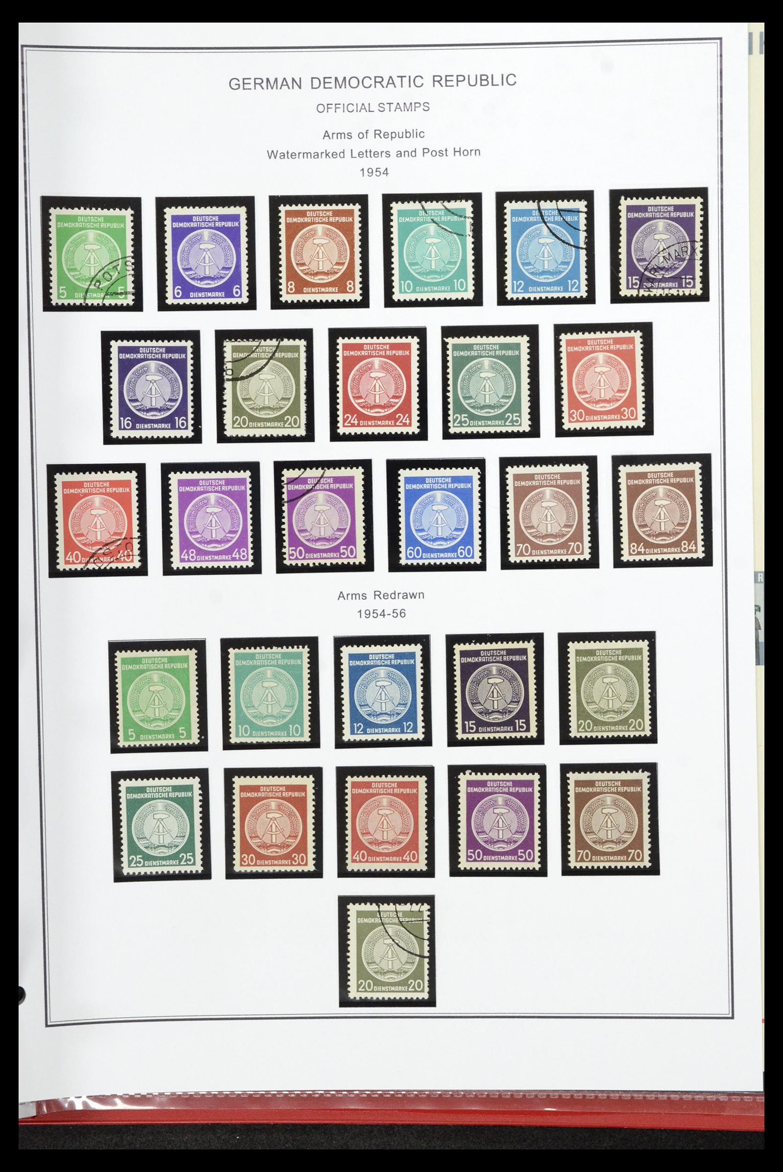 36998 124 - Postzegelverzameling 36998 DDR 1949-1990.