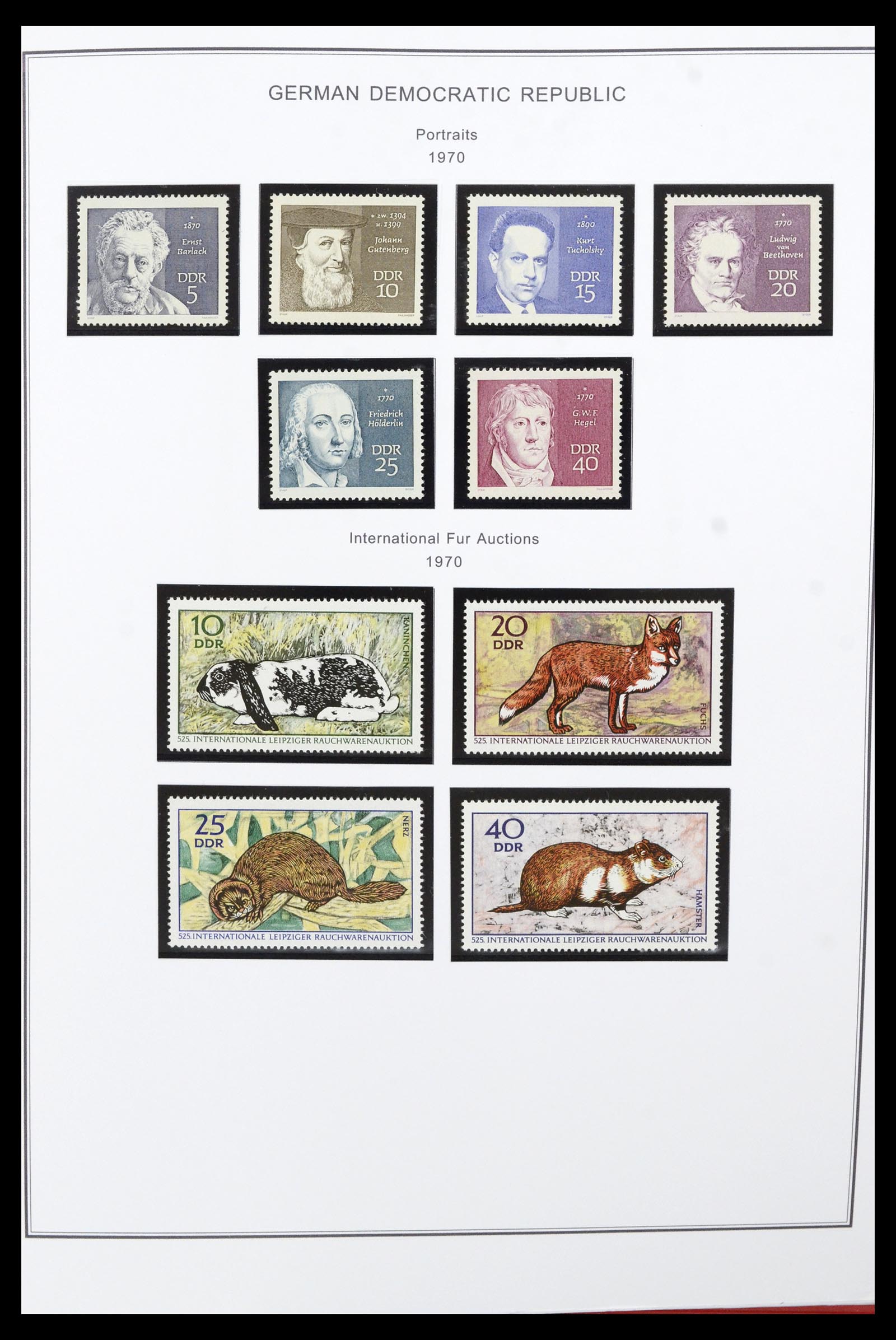 36998 129 - Postzegelverzameling 36998 DDR 1949-1990.
