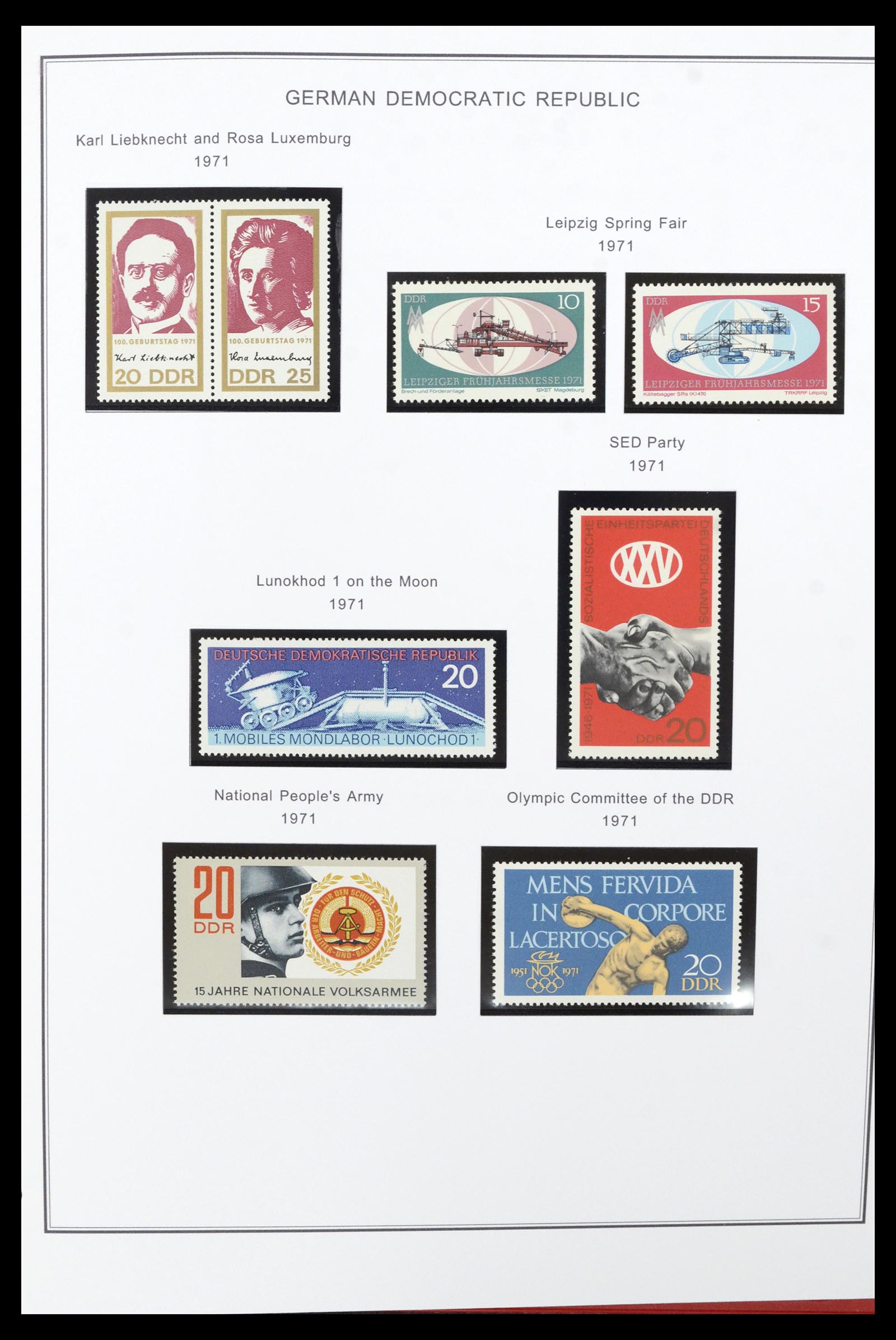 36998 141 - Postzegelverzameling 36998 DDR 1949-1990.