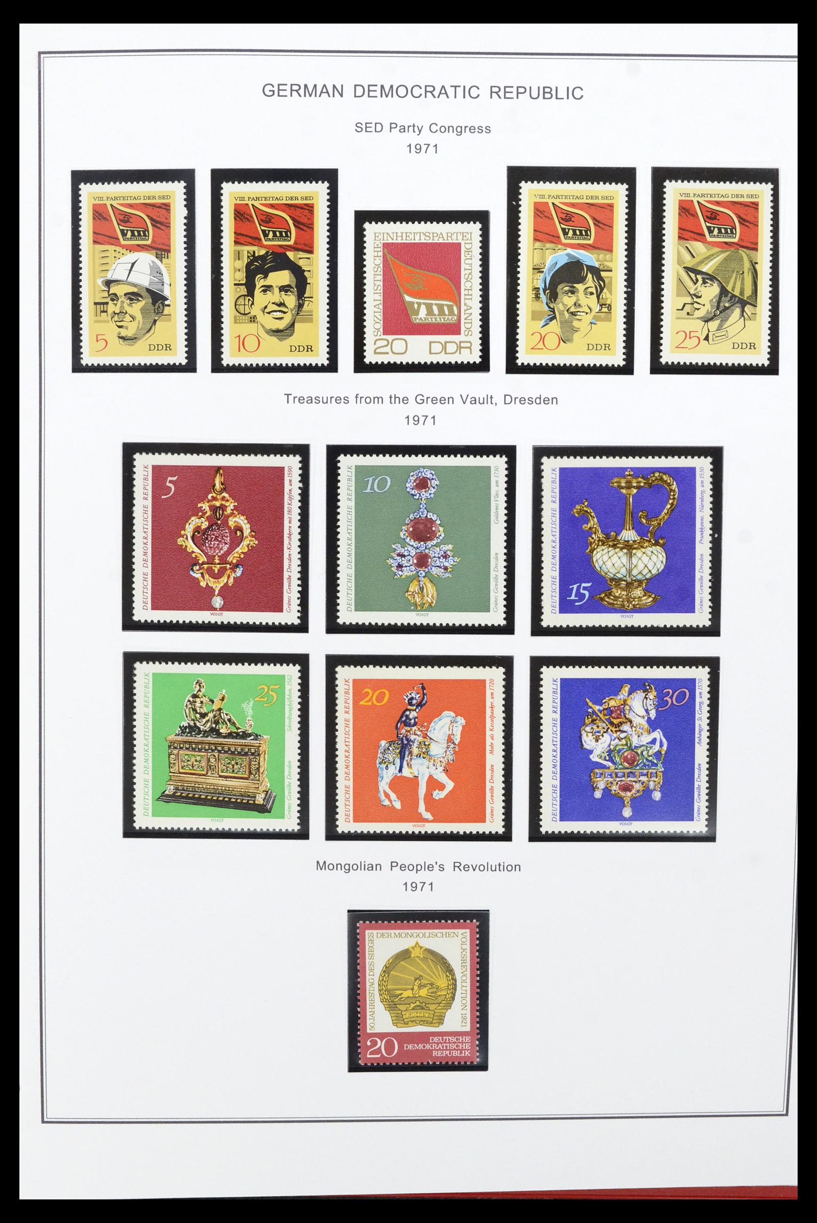 36998 145 - Postzegelverzameling 36998 DDR 1949-1990.