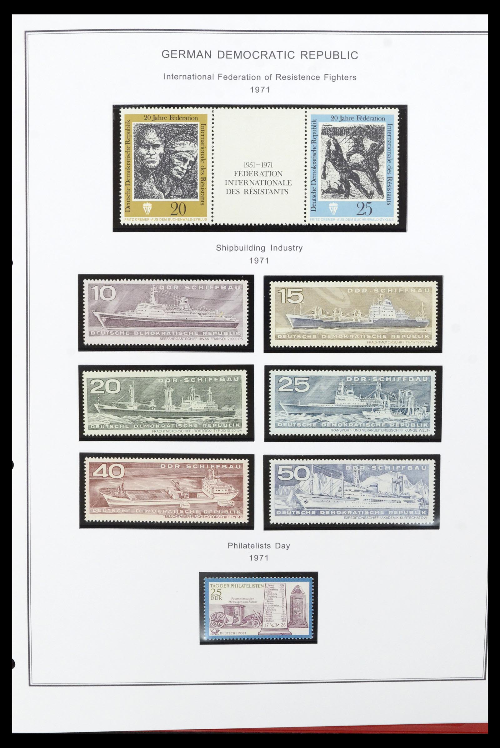 36998 146 - Postzegelverzameling 36998 DDR 1949-1990.