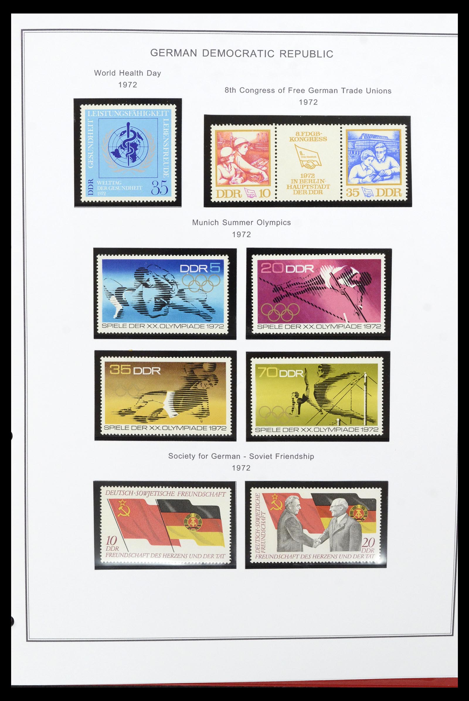 36998 153 - Postzegelverzameling 36998 DDR 1949-1990.