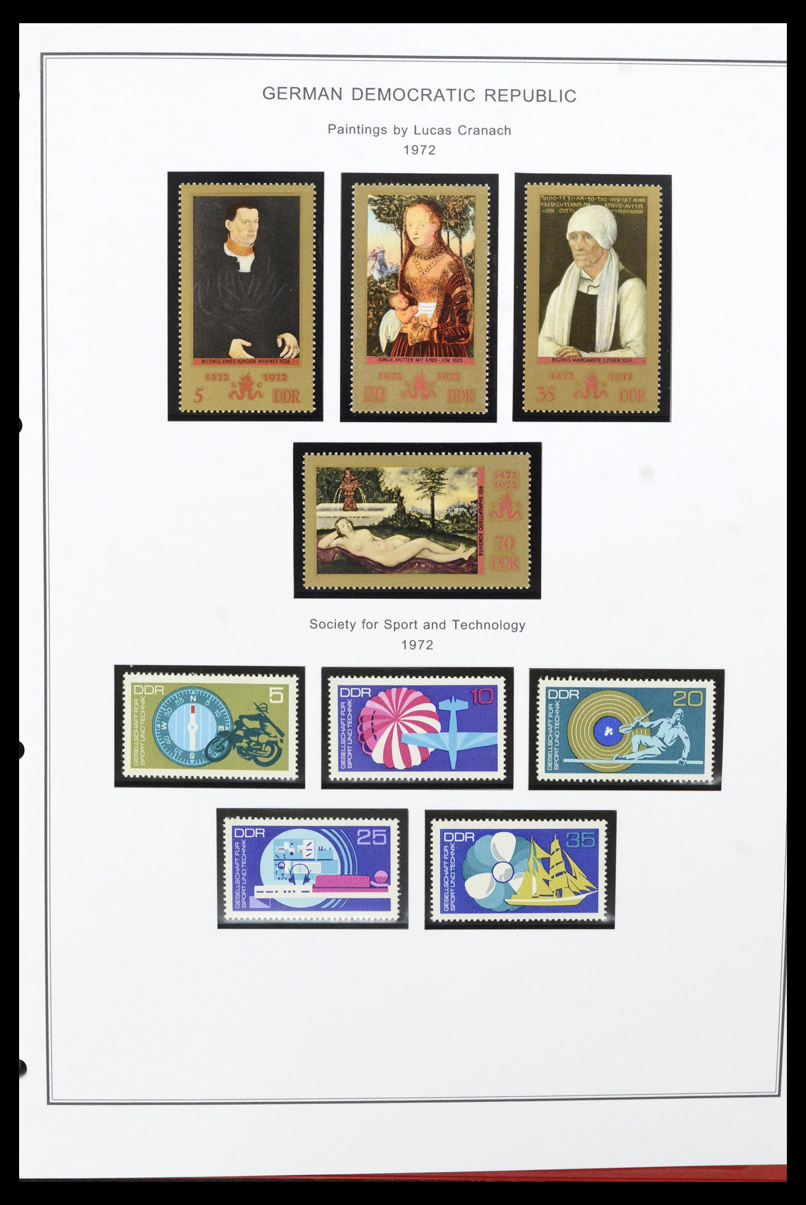 36998 155 - Postzegelverzameling 36998 DDR 1949-1990.