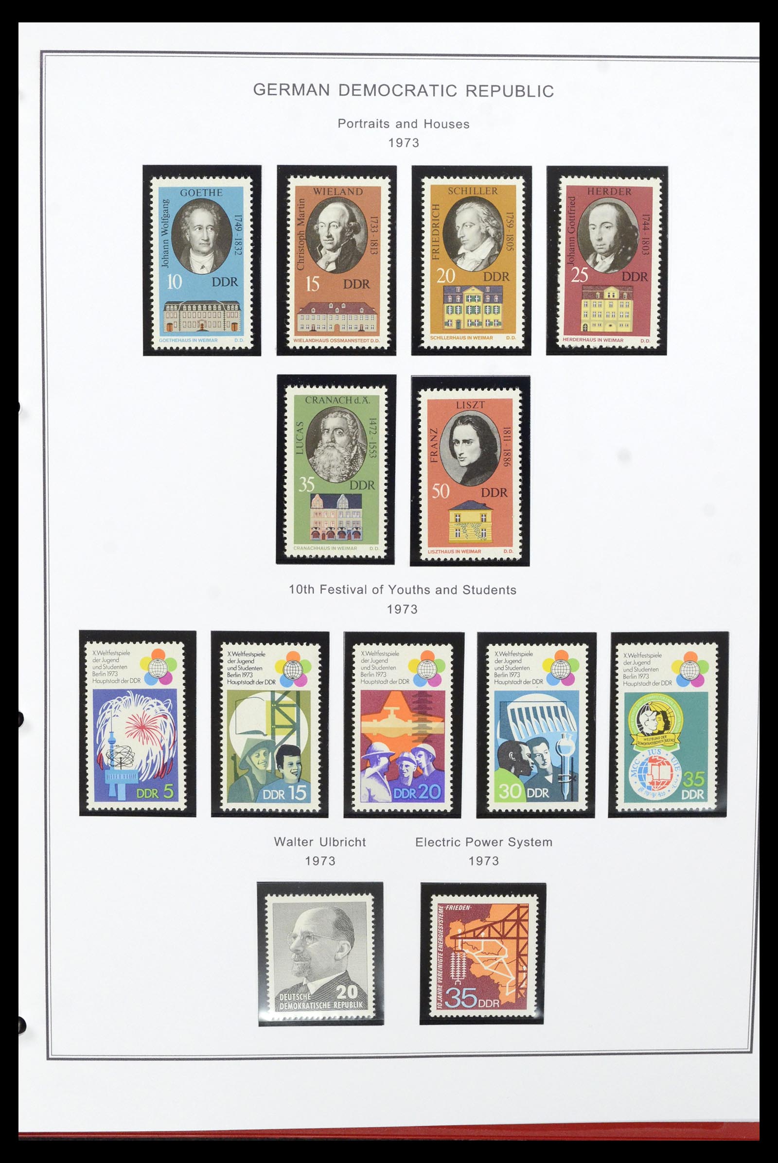 36998 164 - Postzegelverzameling 36998 DDR 1949-1990.