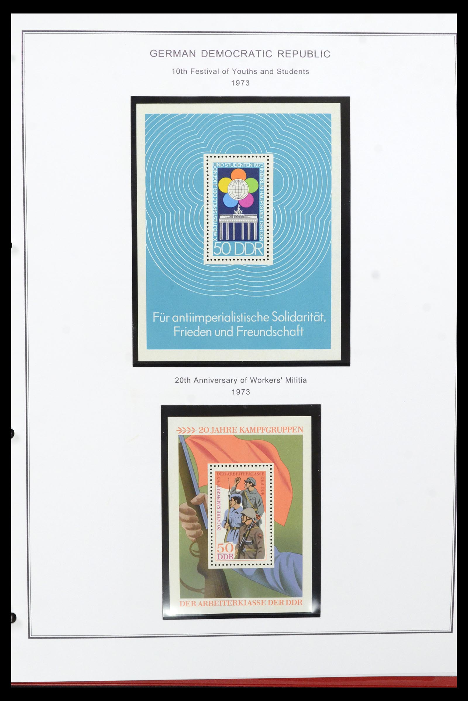 36998 165 - Postzegelverzameling 36998 DDR 1949-1990.