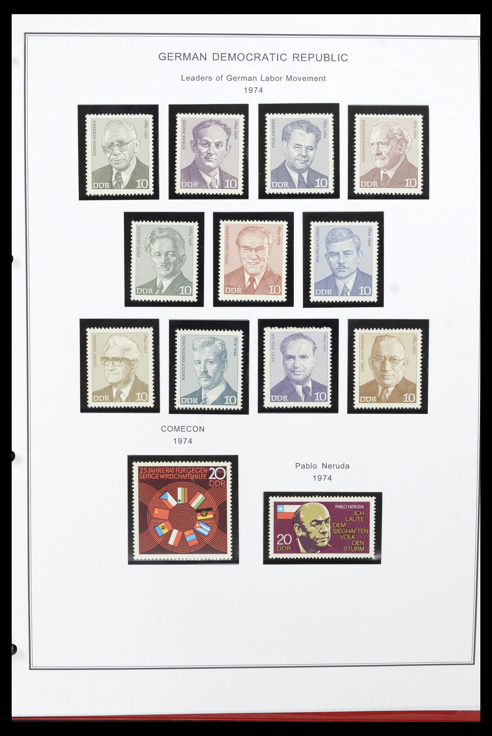 36998 169 - Postzegelverzameling 36998 DDR 1949-1990.