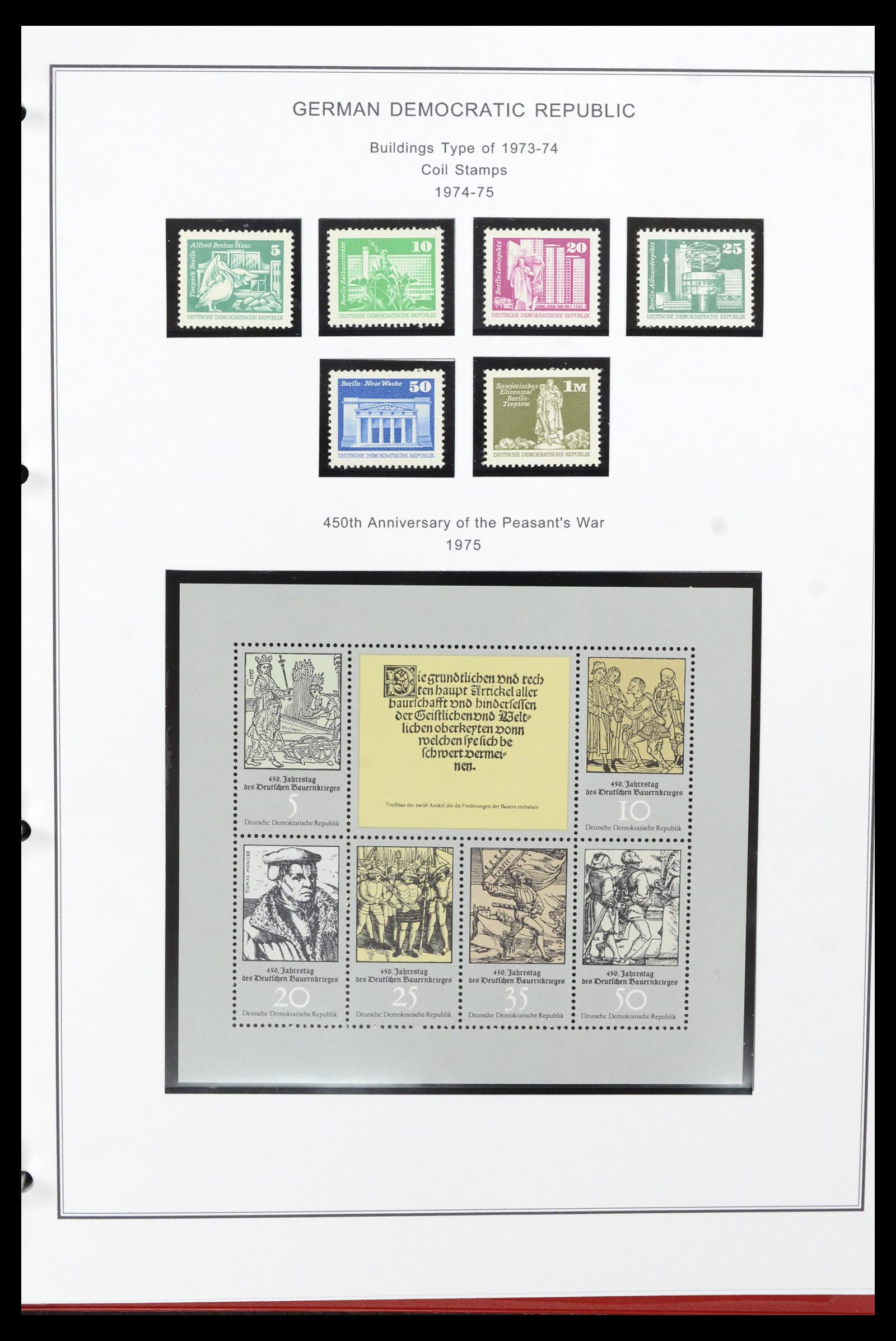 36998 179 - Postzegelverzameling 36998 DDR 1949-1990.