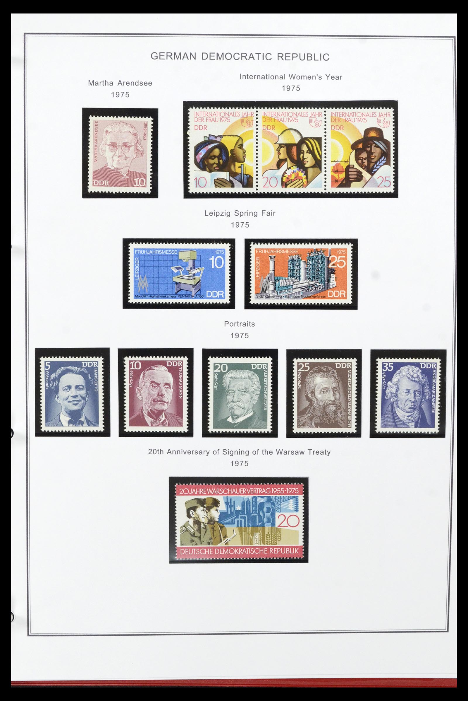 36998 180 - Postzegelverzameling 36998 DDR 1949-1990.