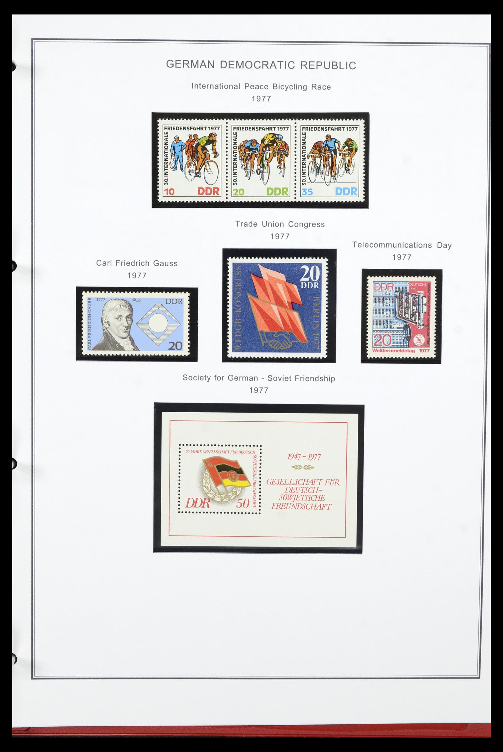 36998 201 - Postzegelverzameling 36998 DDR 1949-1990.