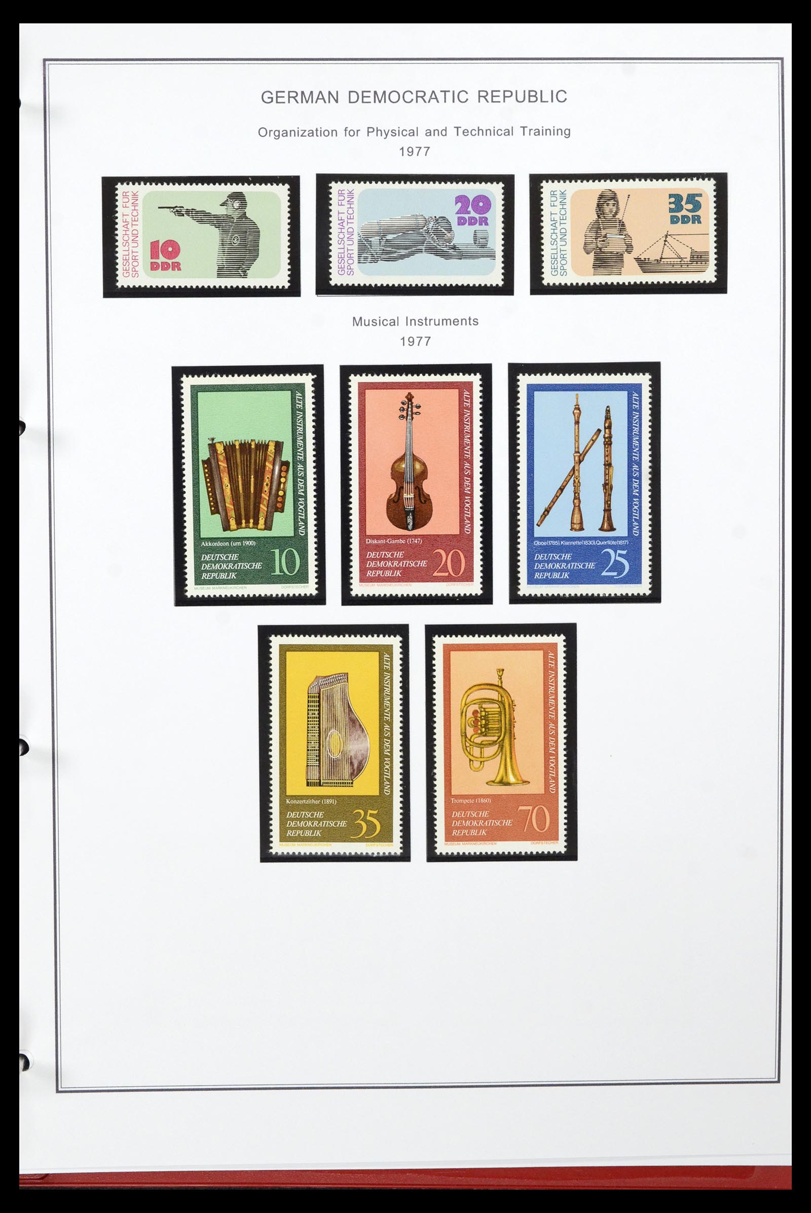 36998 202 - Postzegelverzameling 36998 DDR 1949-1990.