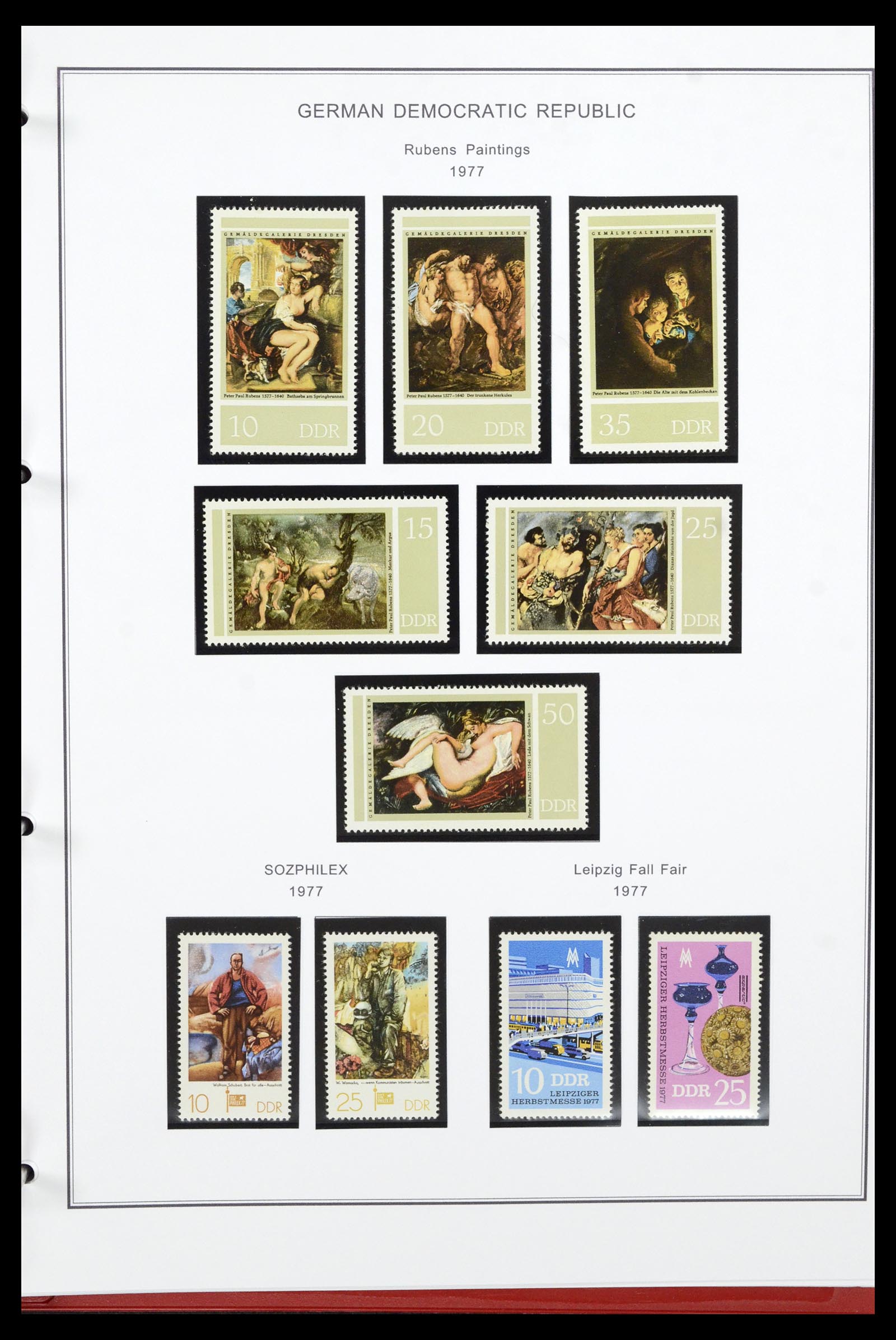 36998 203 - Postzegelverzameling 36998 DDR 1949-1990.