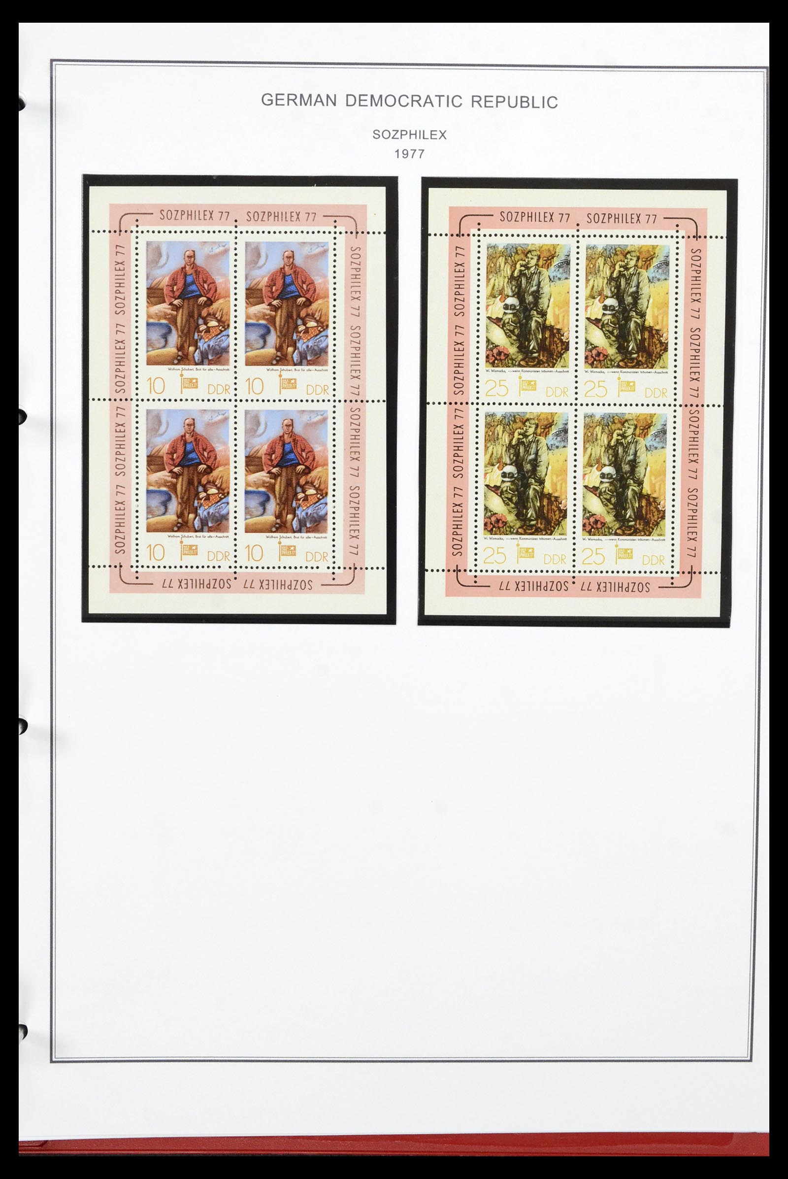 36998 204 - Postzegelverzameling 36998 DDR 1949-1990.