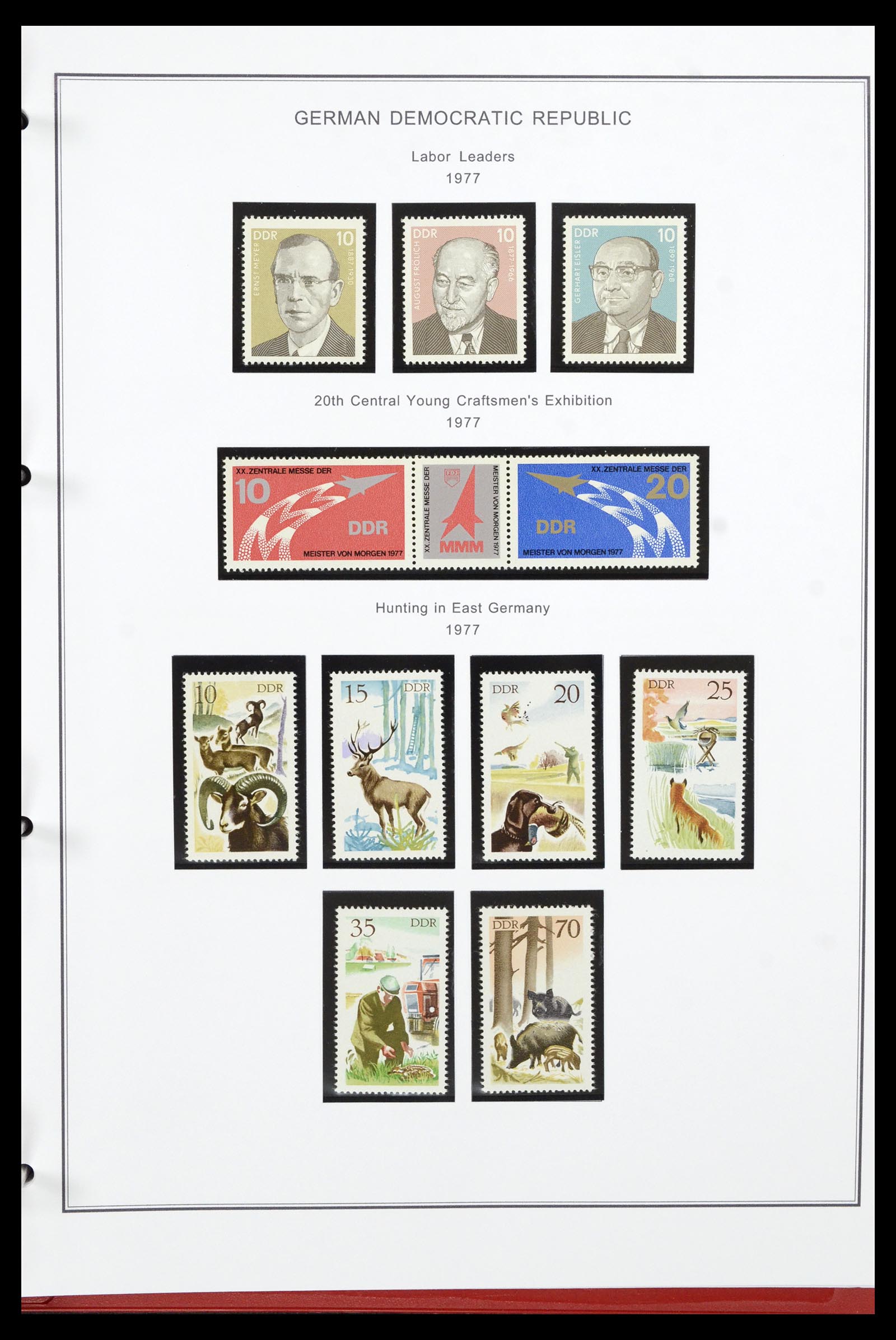 36998 208 - Postzegelverzameling 36998 DDR 1949-1990.