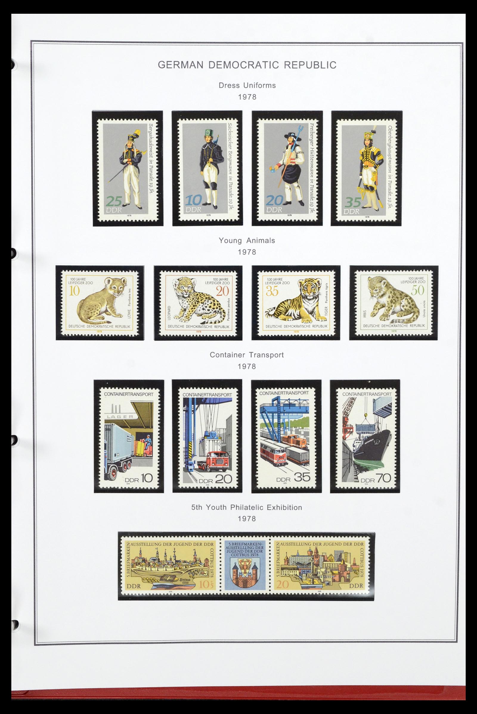 36998 214 - Postzegelverzameling 36998 DDR 1949-1990.