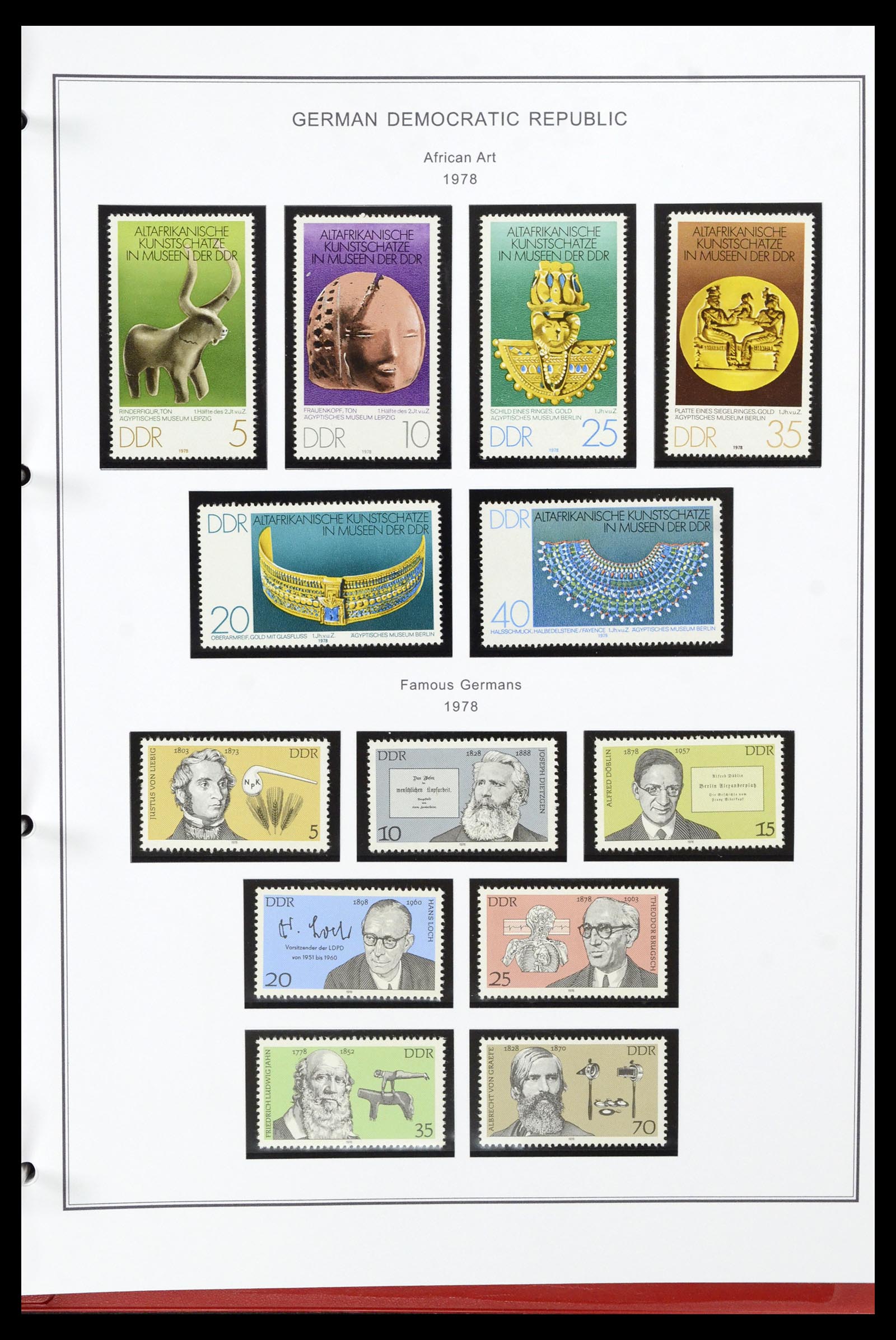 36998 215 - Postzegelverzameling 36998 DDR 1949-1990.