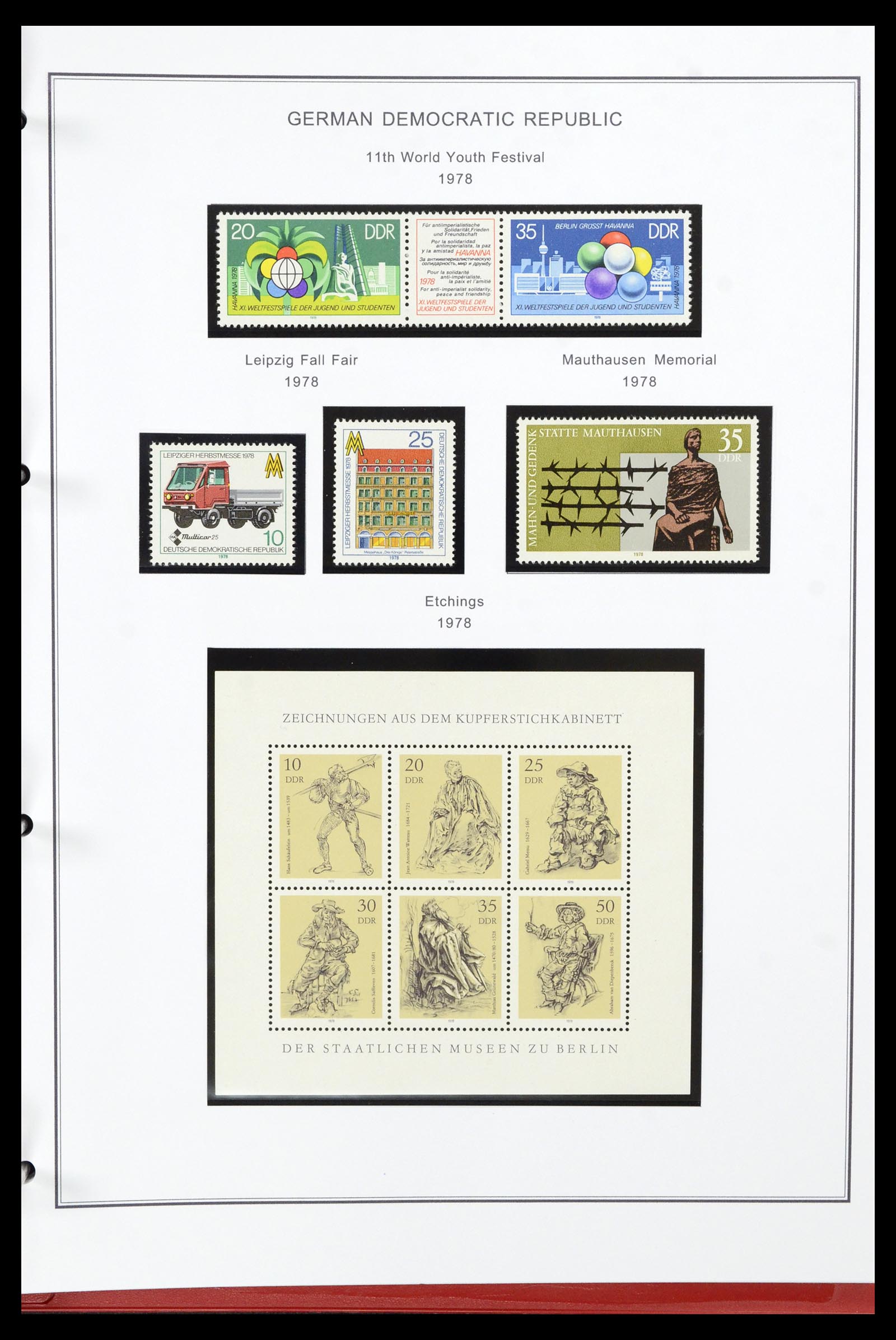 36998 216 - Postzegelverzameling 36998 DDR 1949-1990.
