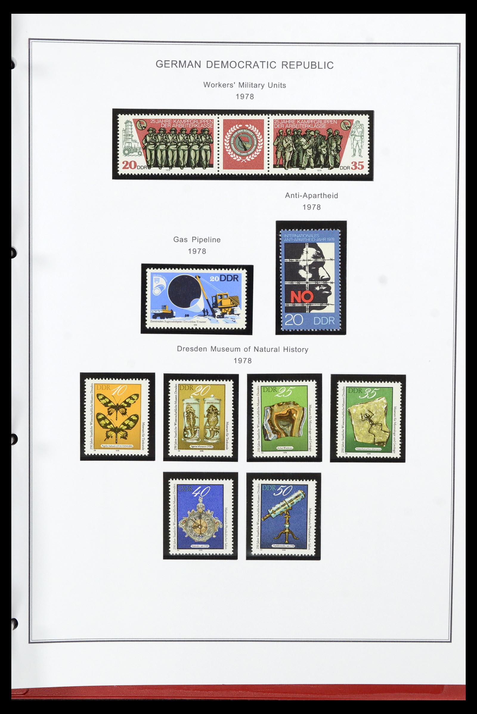 36998 218 - Postzegelverzameling 36998 DDR 1949-1990.