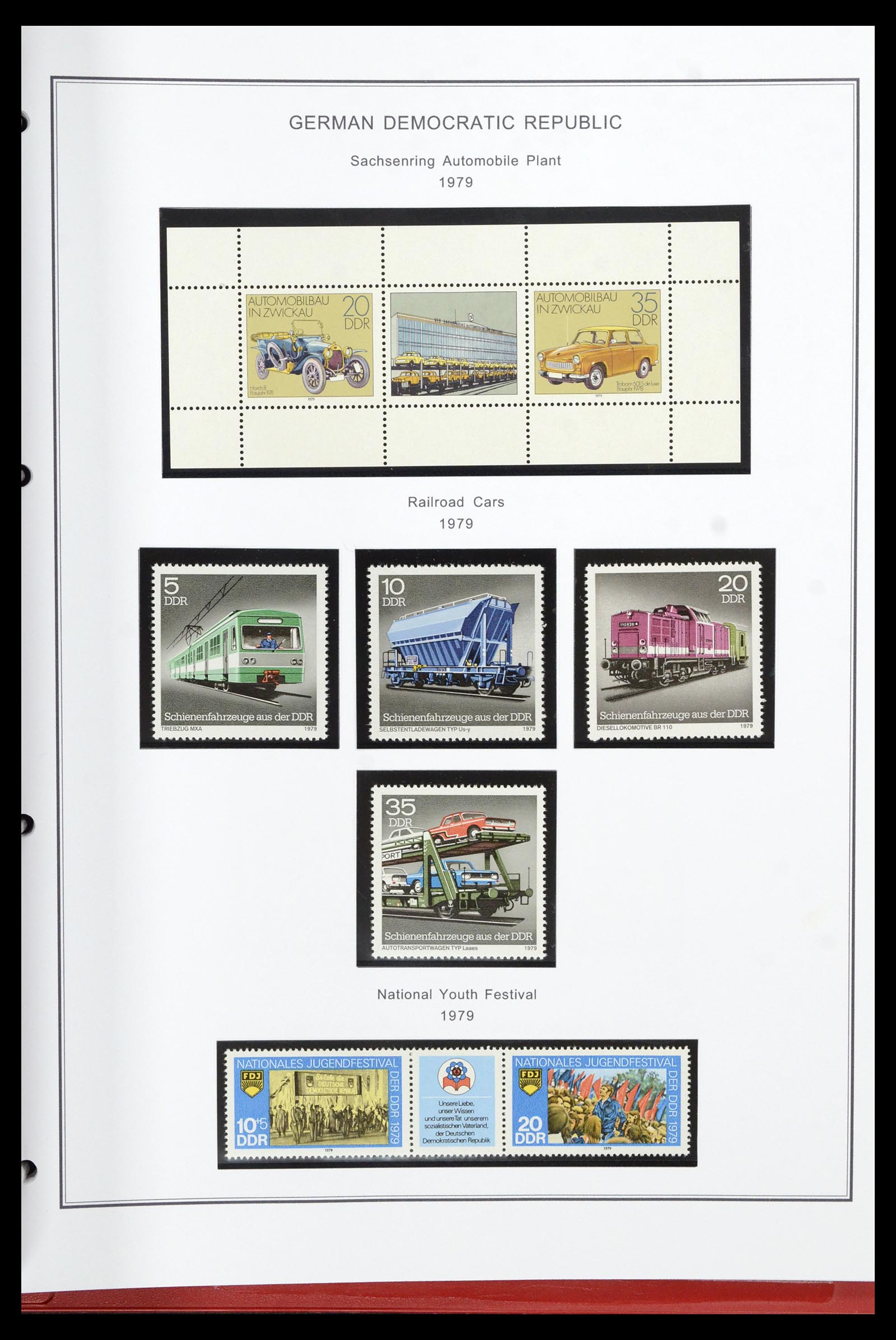 36998 223 - Postzegelverzameling 36998 DDR 1949-1990.