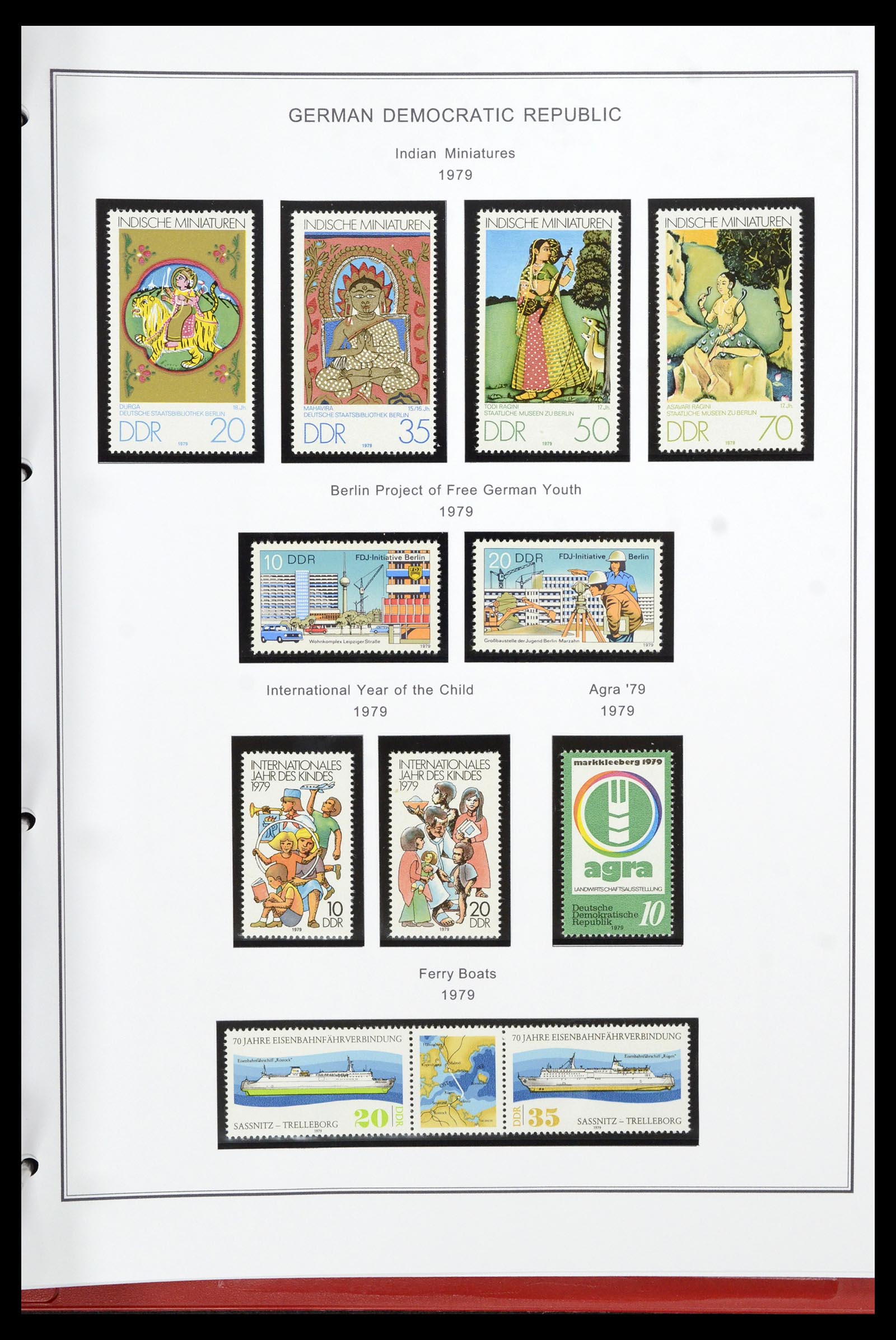 36998 224 - Postzegelverzameling 36998 DDR 1949-1990.