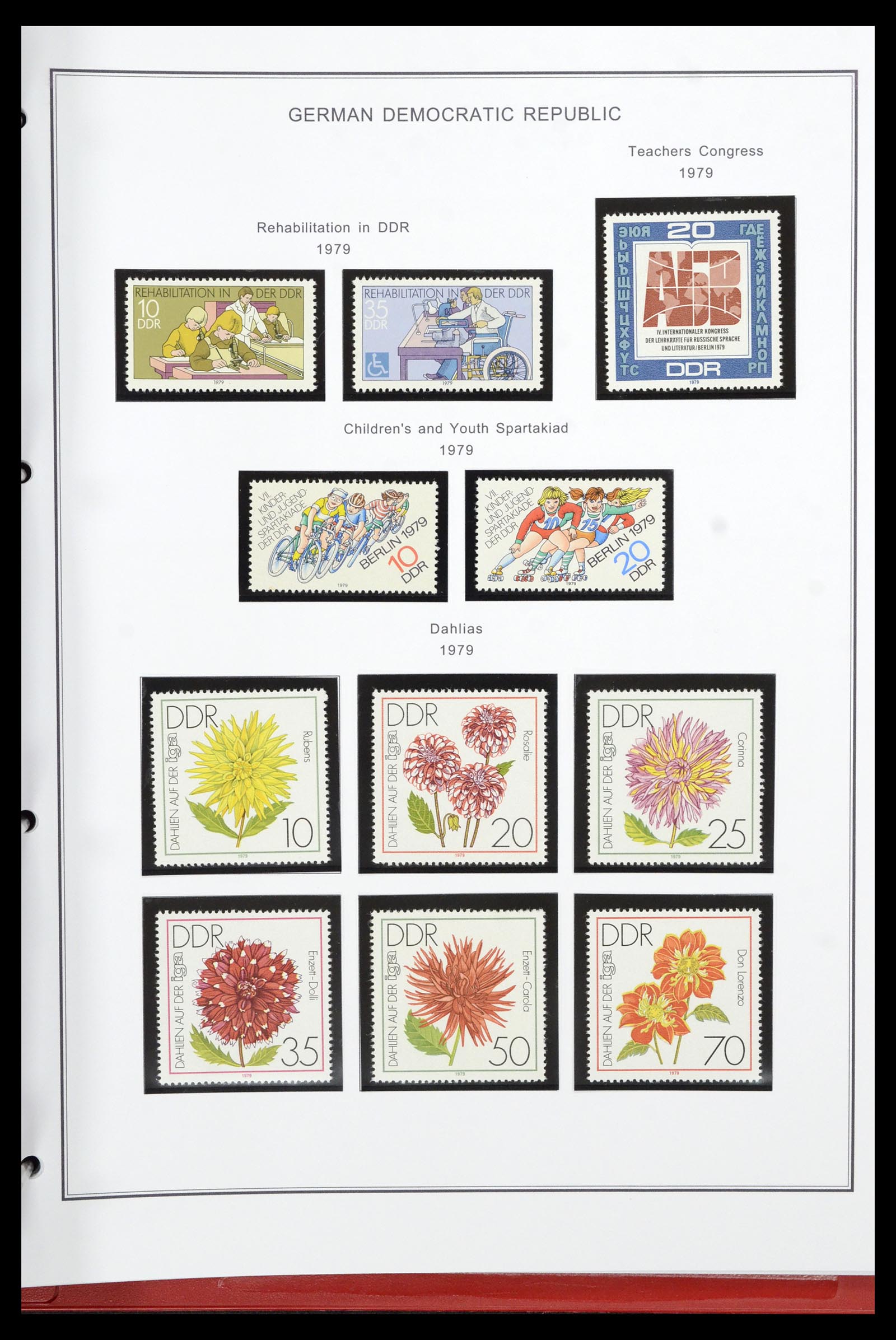 36998 225 - Postzegelverzameling 36998 DDR 1949-1990.