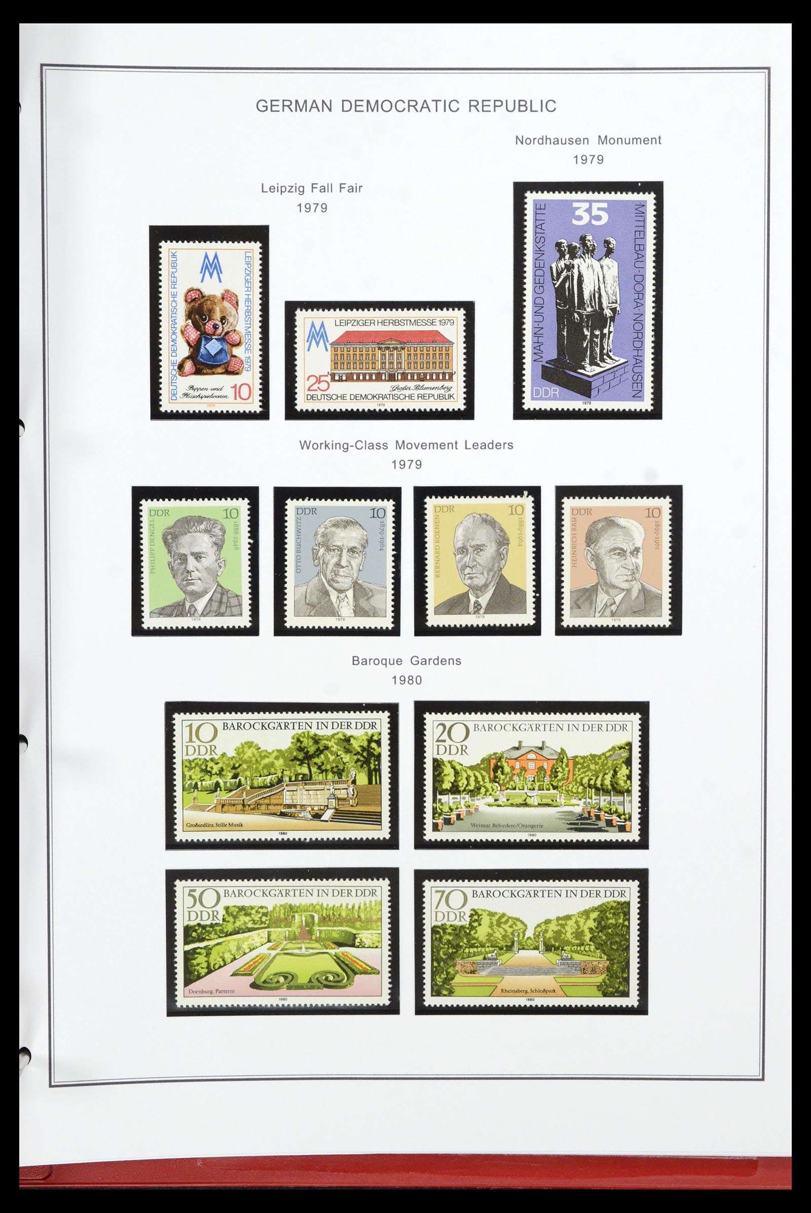 36998 227 - Postzegelverzameling 36998 DDR 1949-1990.