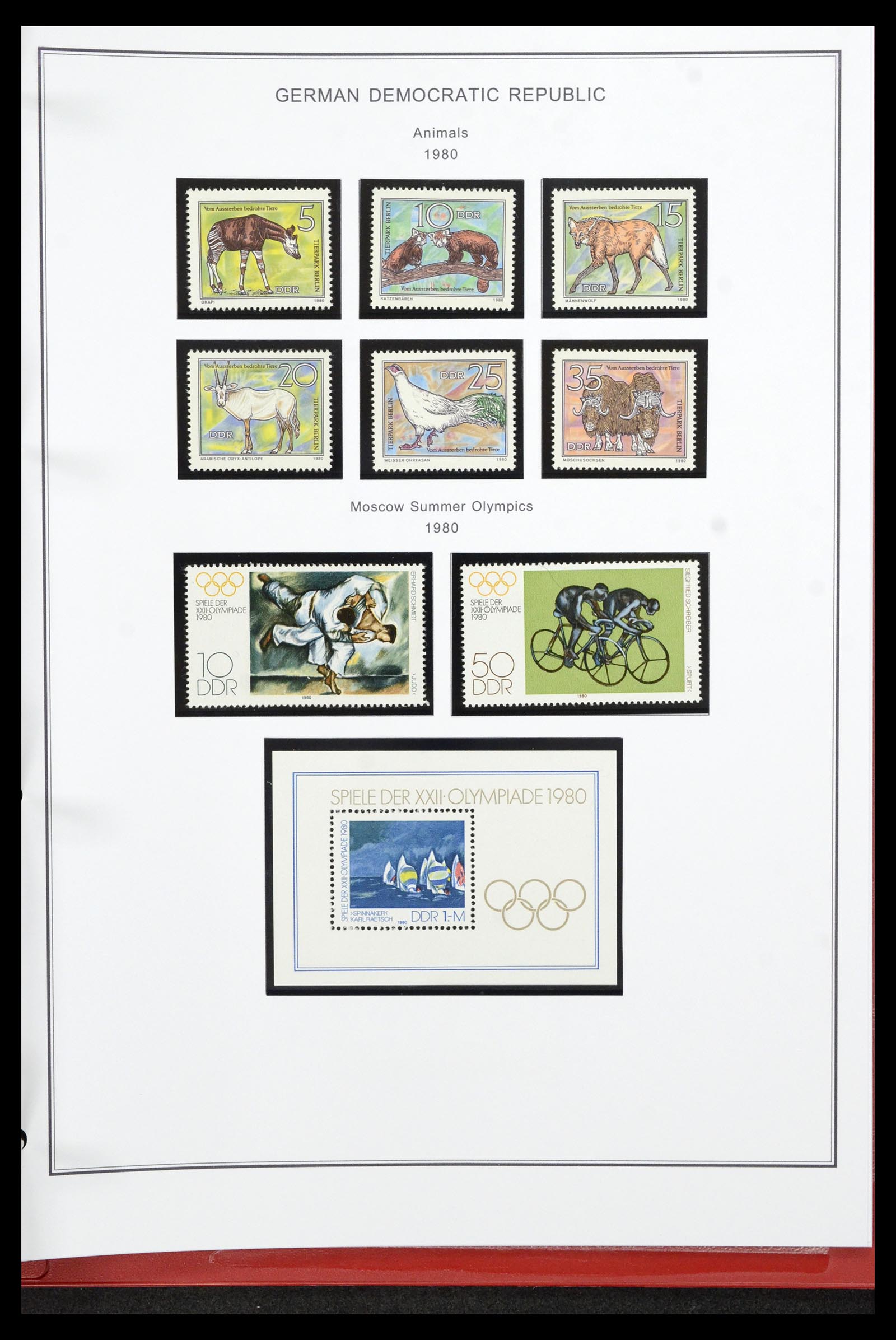 36998 235 - Postzegelverzameling 36998 DDR 1949-1990.