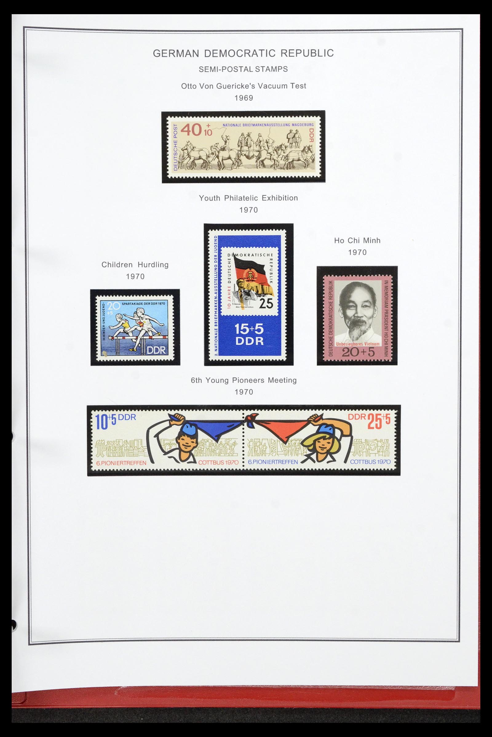 36998 240 - Postzegelverzameling 36998 DDR 1949-1990.