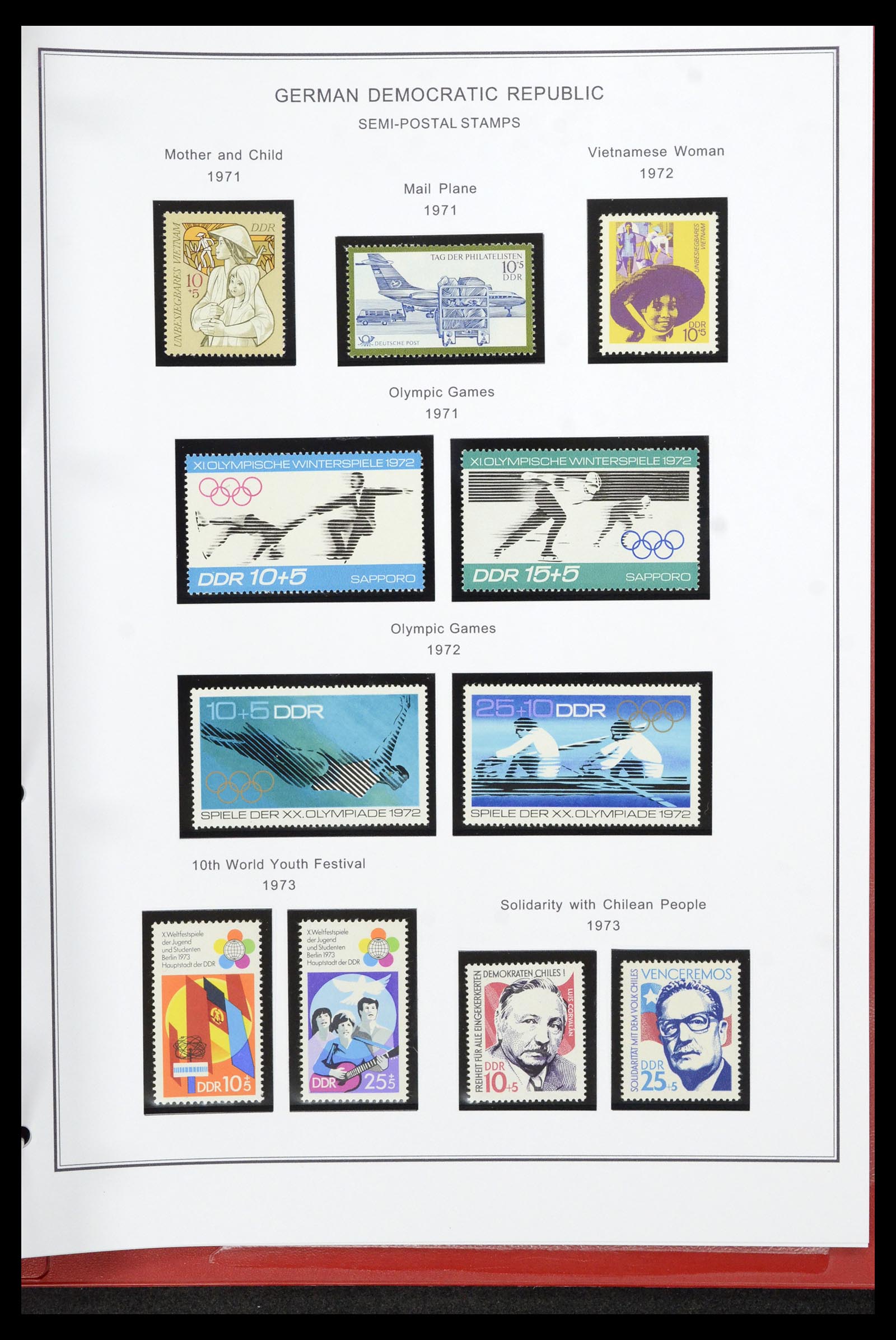 36998 241 - Postzegelverzameling 36998 DDR 1949-1990.