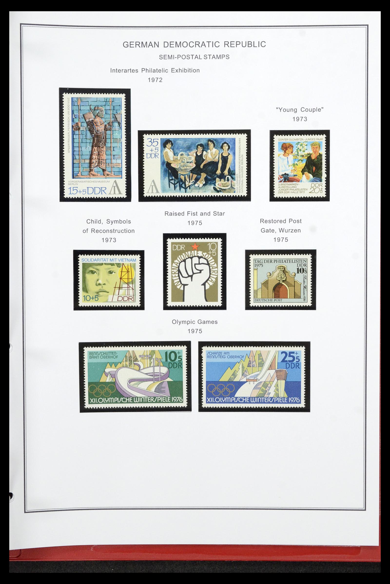 36998 242 - Postzegelverzameling 36998 DDR 1949-1990.