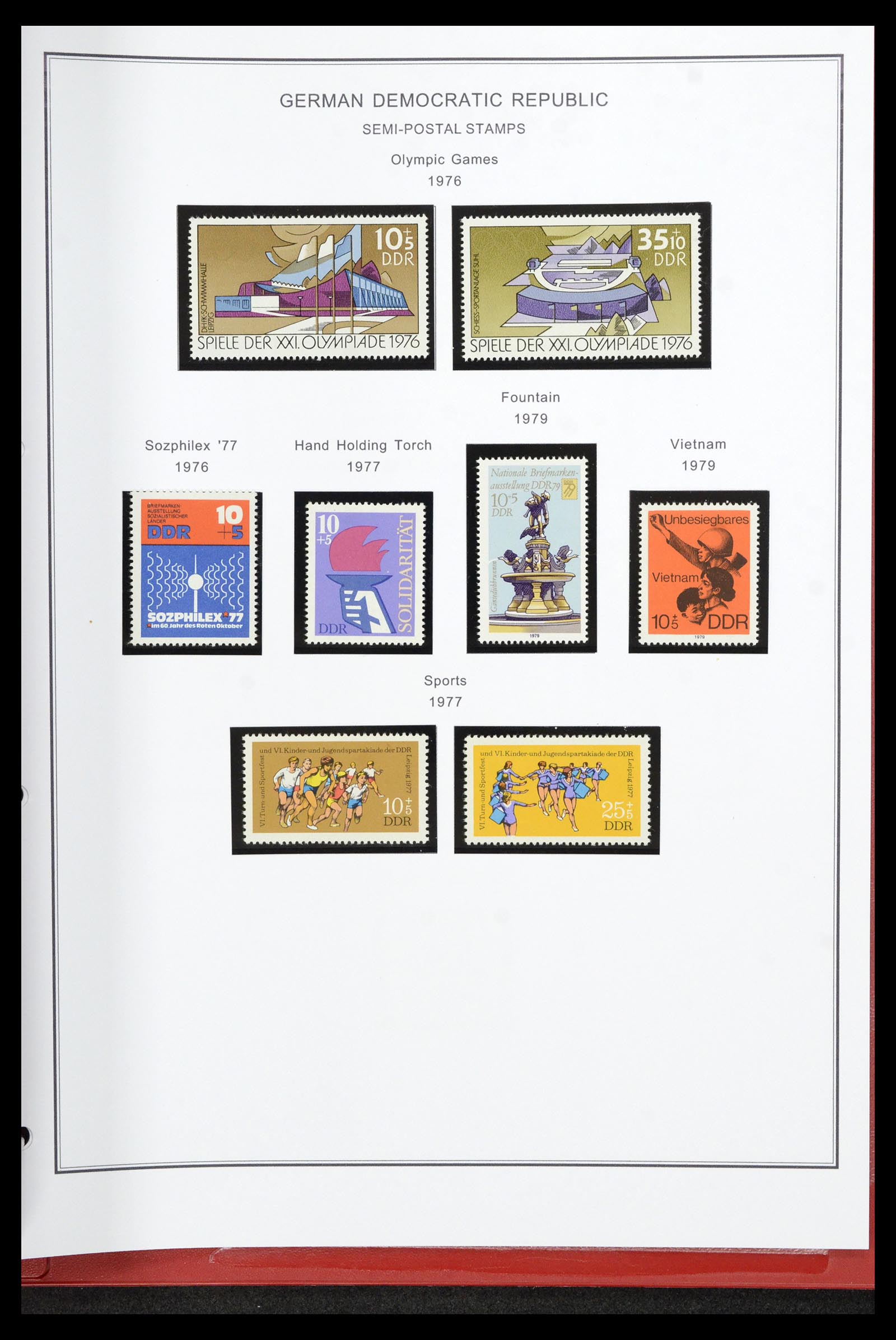 36998 243 - Postzegelverzameling 36998 DDR 1949-1990.