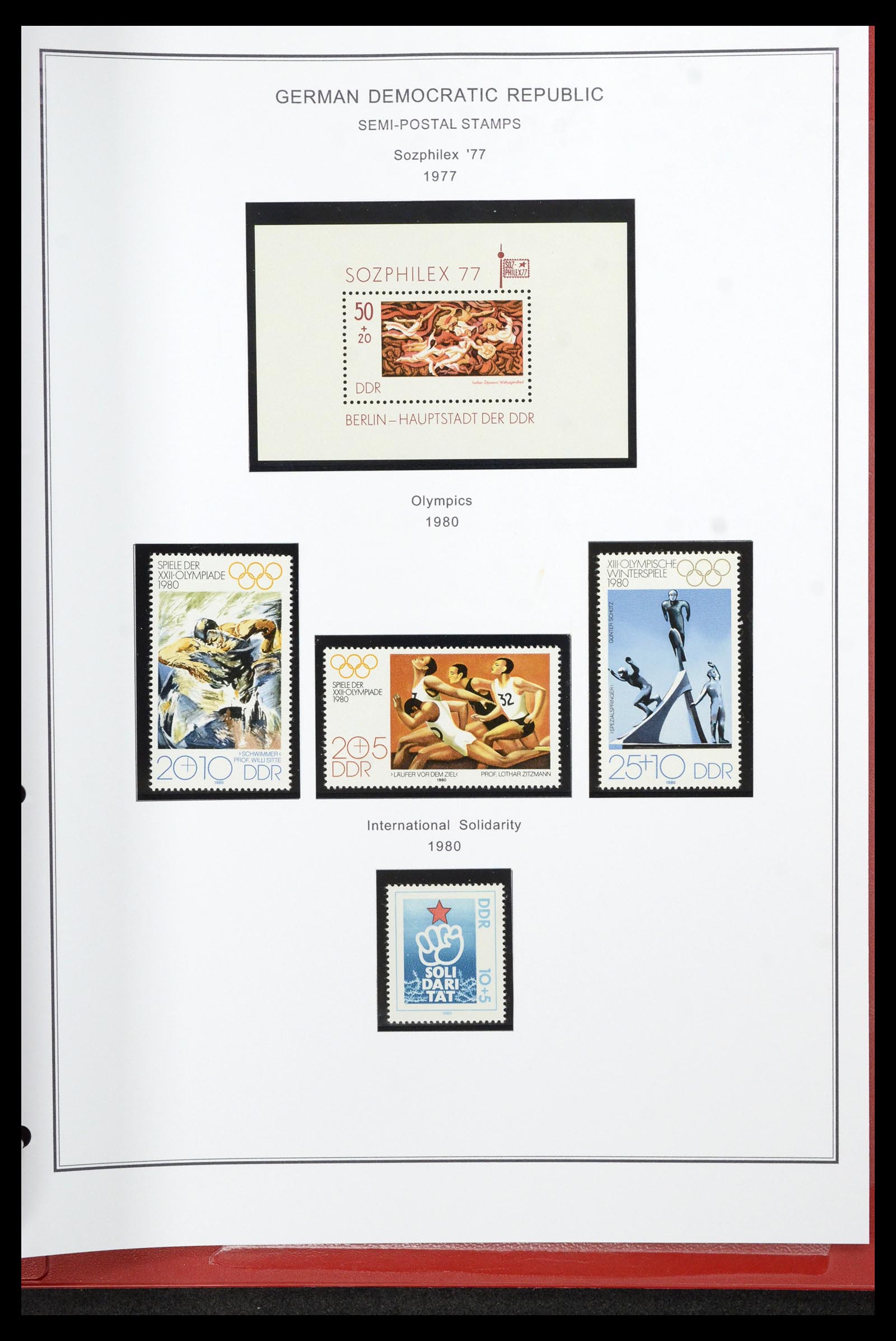 36998 244 - Postzegelverzameling 36998 DDR 1949-1990.