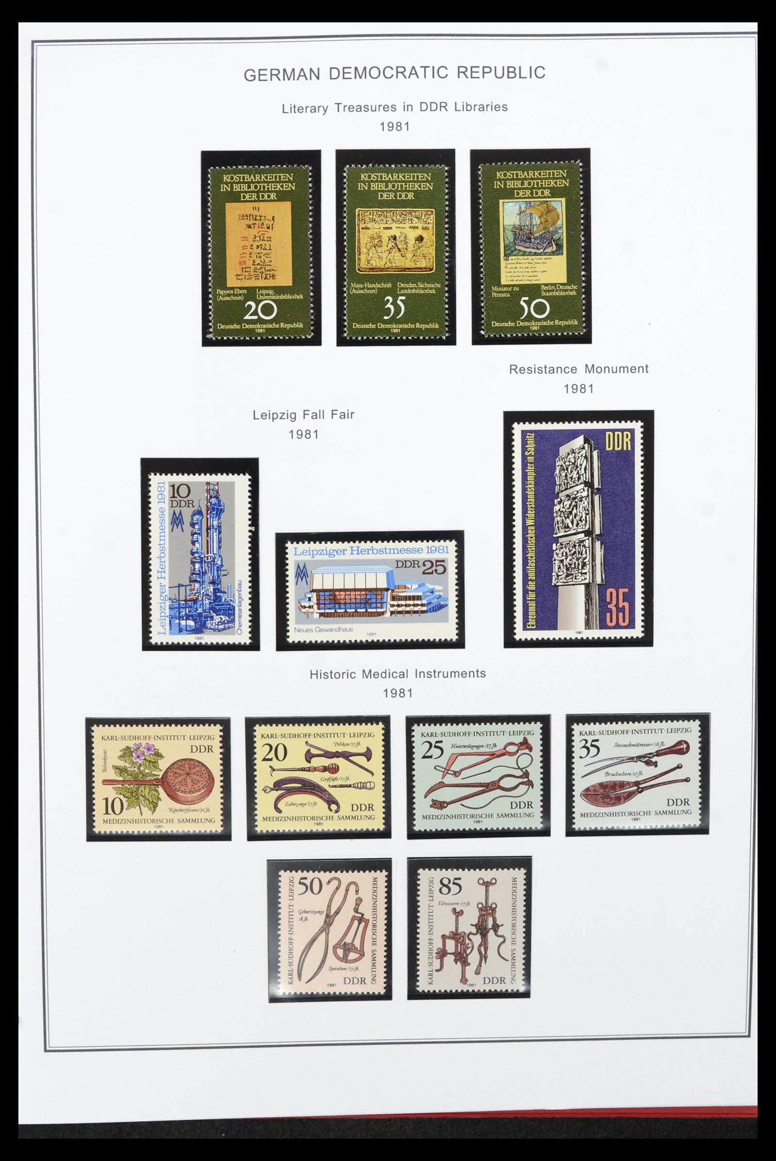 36998 253 - Postzegelverzameling 36998 DDR 1949-1990.