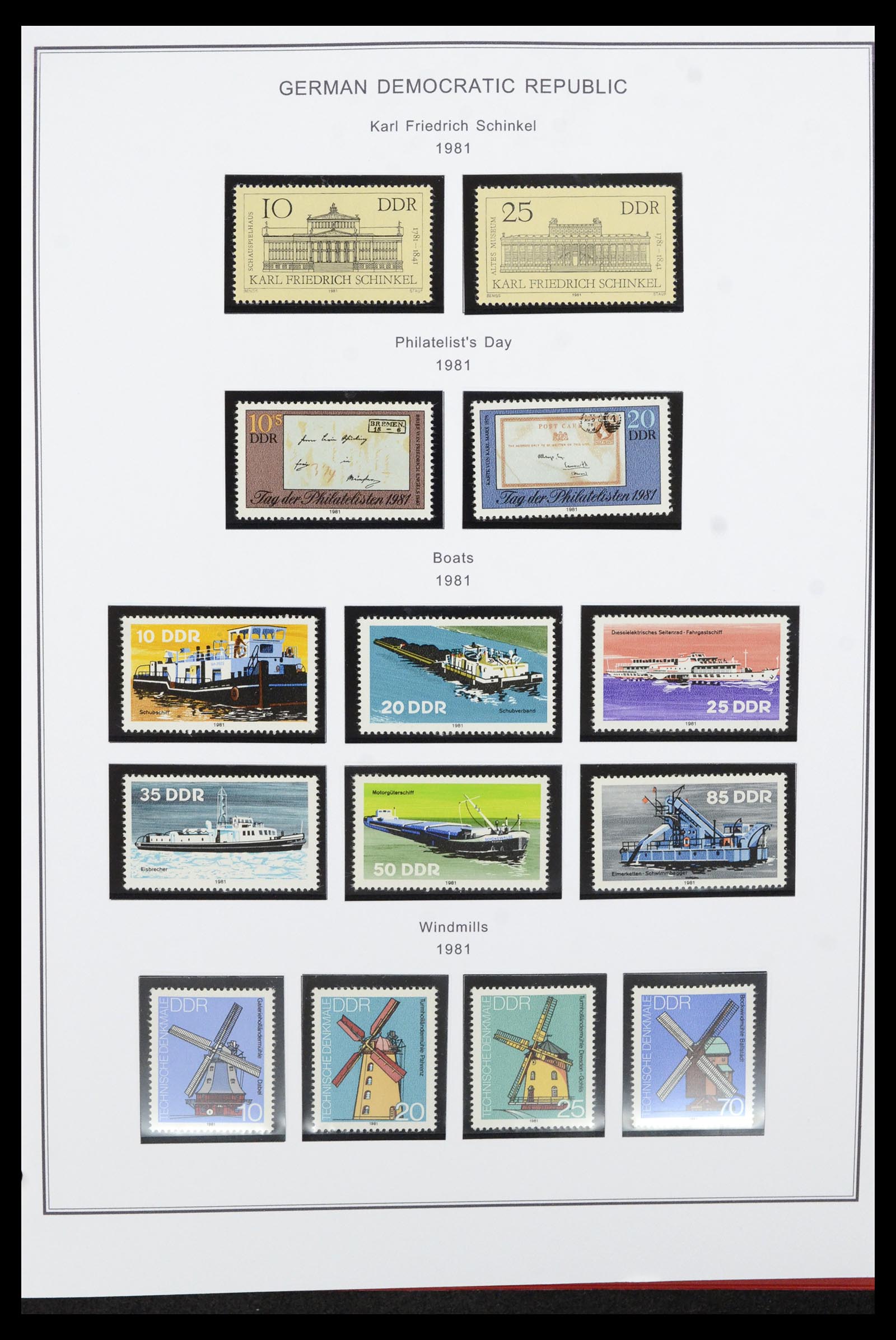 36998 254 - Postzegelverzameling 36998 DDR 1949-1990.