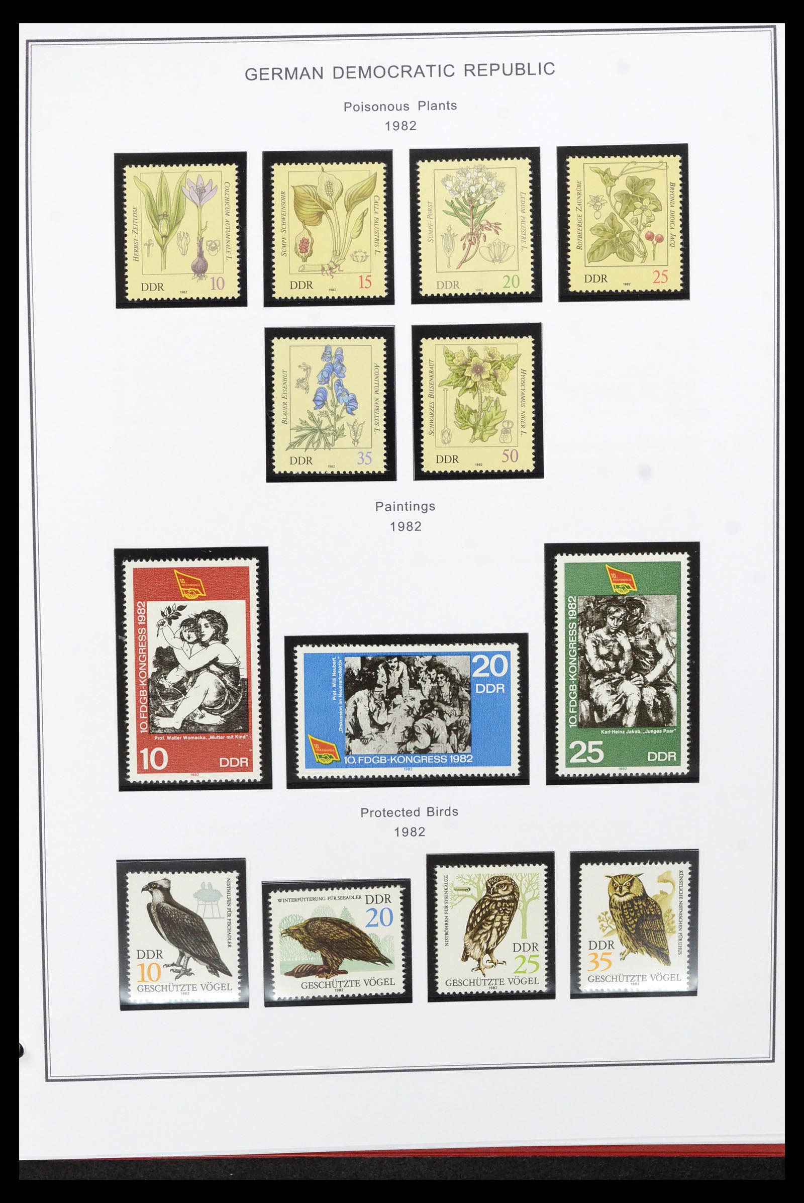 36998 260 - Postzegelverzameling 36998 DDR 1949-1990.