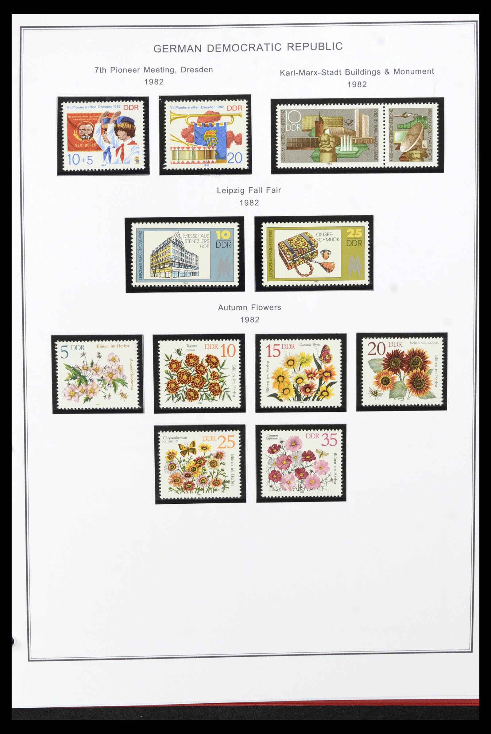 36998 263 - Postzegelverzameling 36998 DDR 1949-1990.