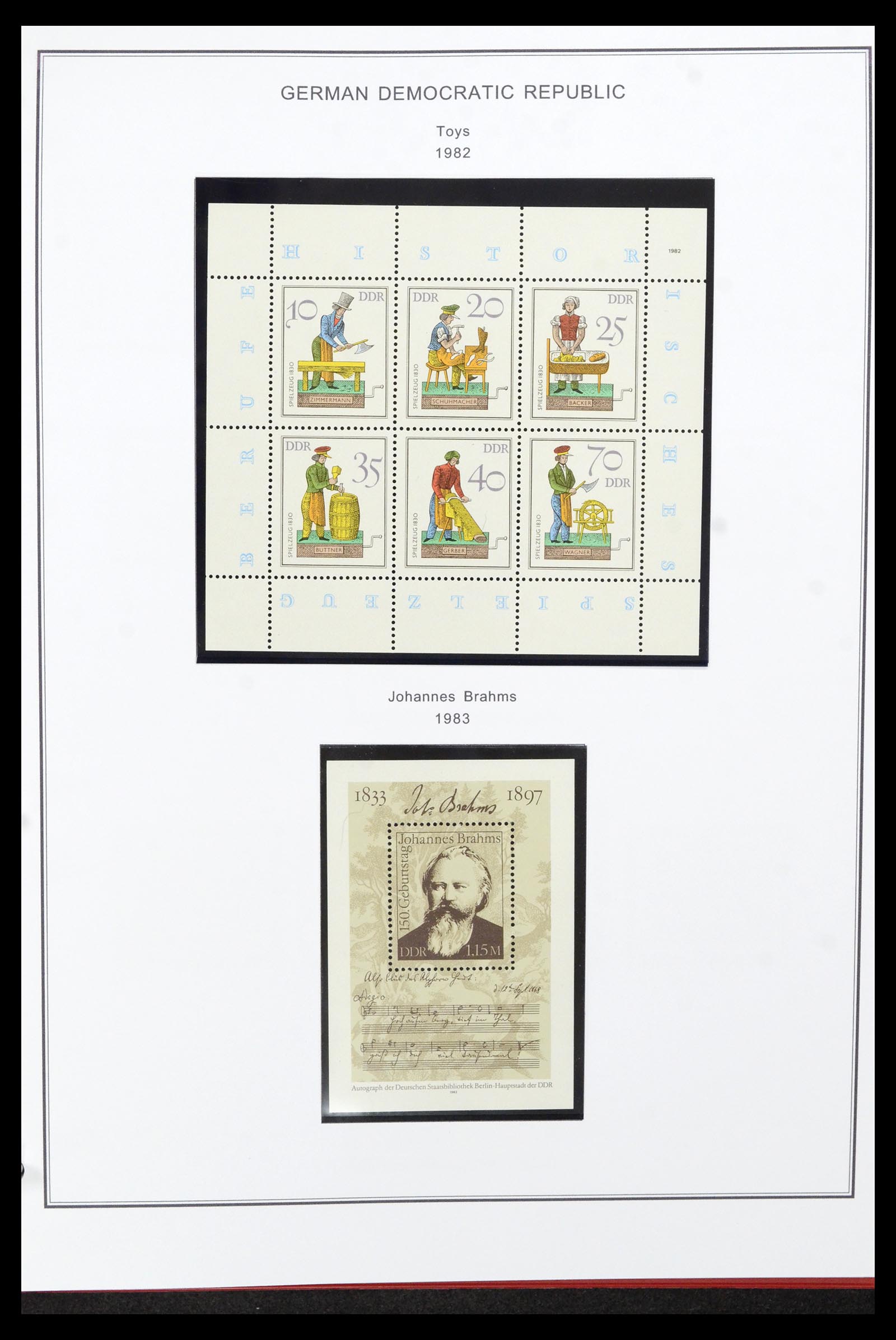 36998 265 - Postzegelverzameling 36998 DDR 1949-1990.