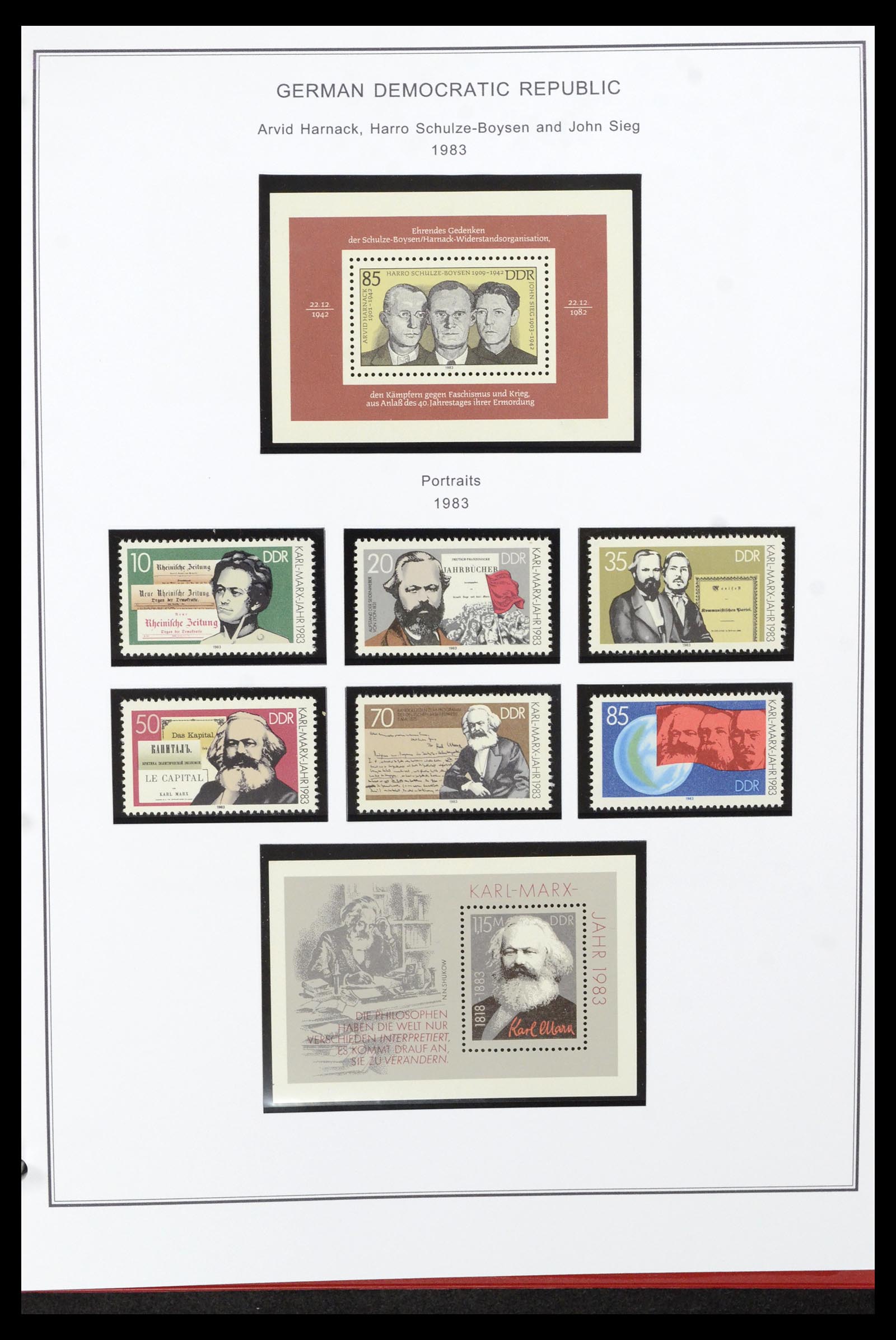 36998 268 - Postzegelverzameling 36998 DDR 1949-1990.