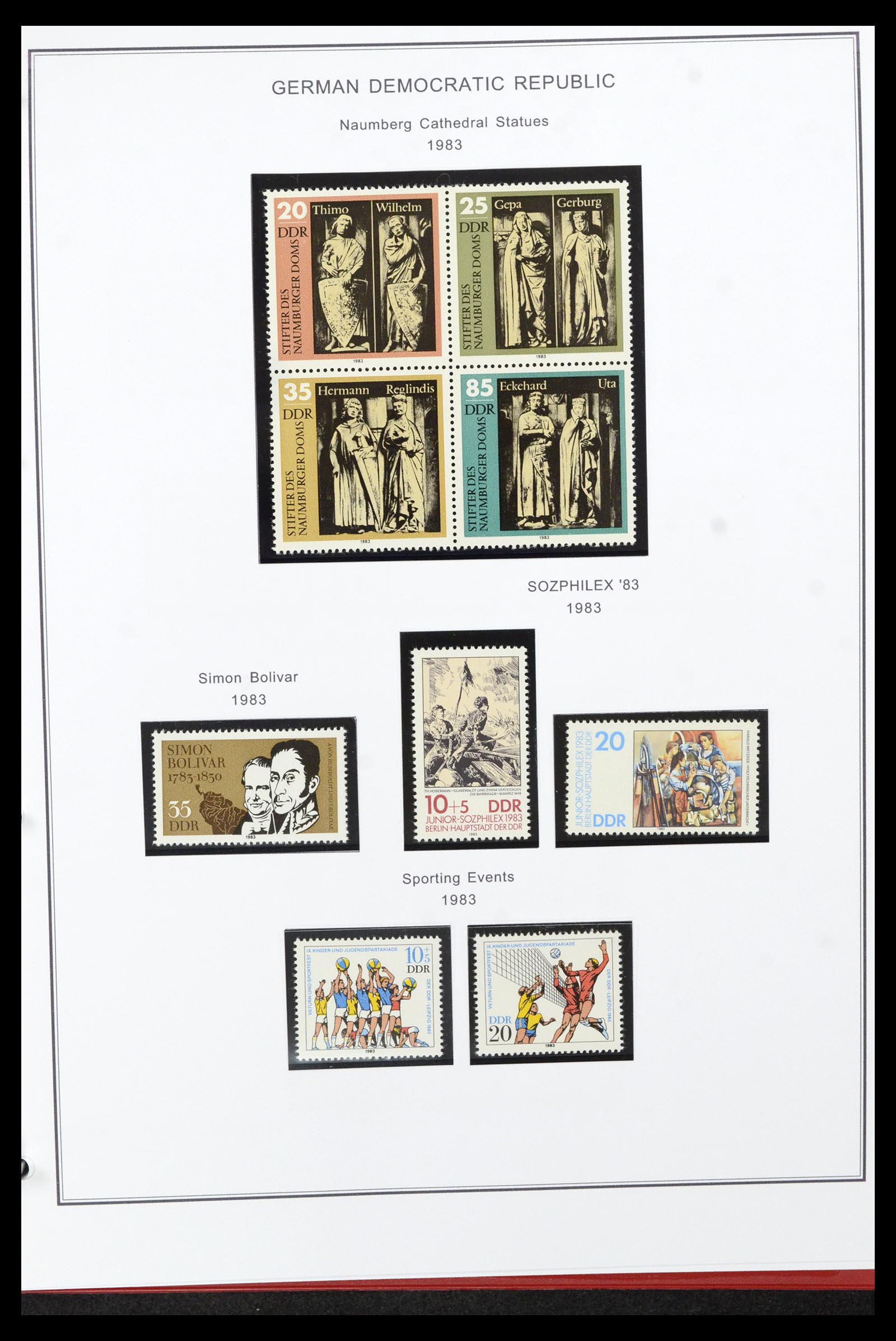 36998 270 - Postzegelverzameling 36998 DDR 1949-1990.