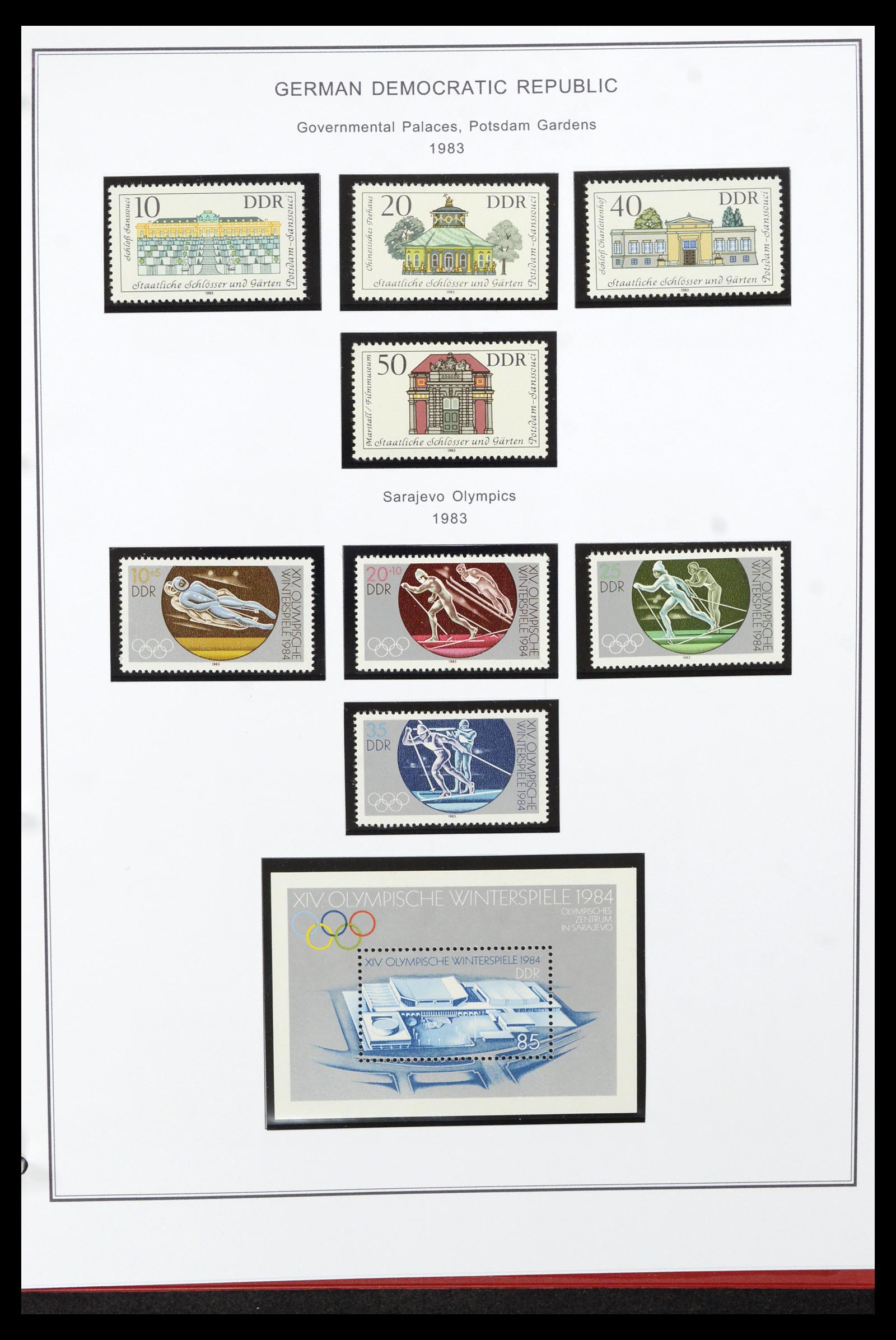 36998 273 - Postzegelverzameling 36998 DDR 1949-1990.